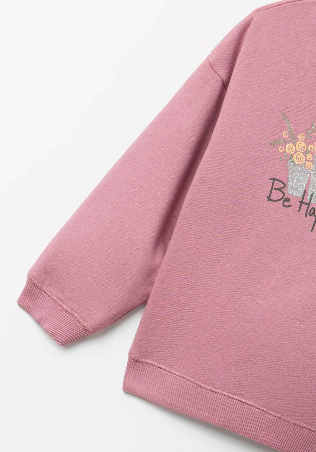 Garden Pots Sweatshirt - Pink