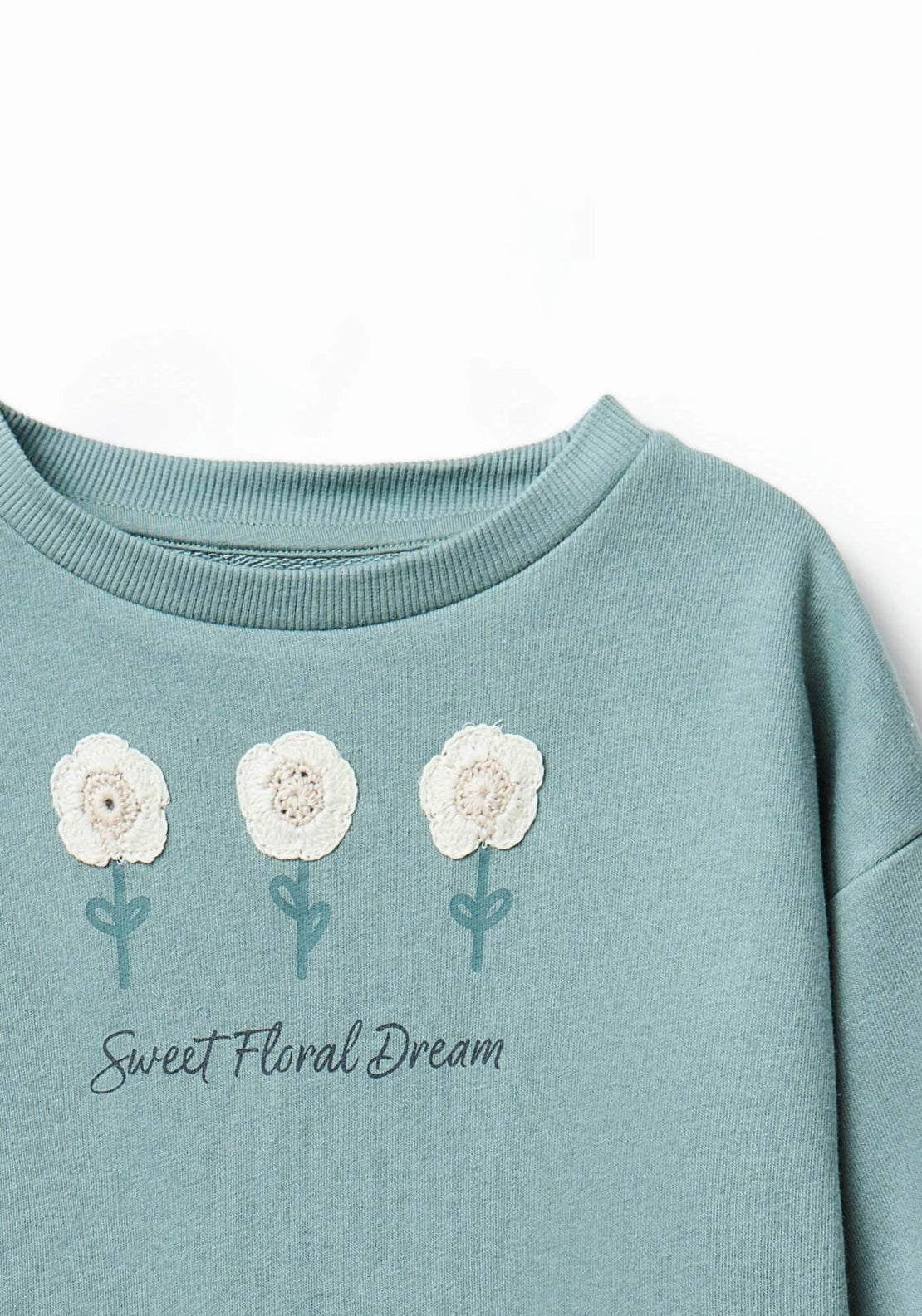 Mock Layer Sweatshirt - Green