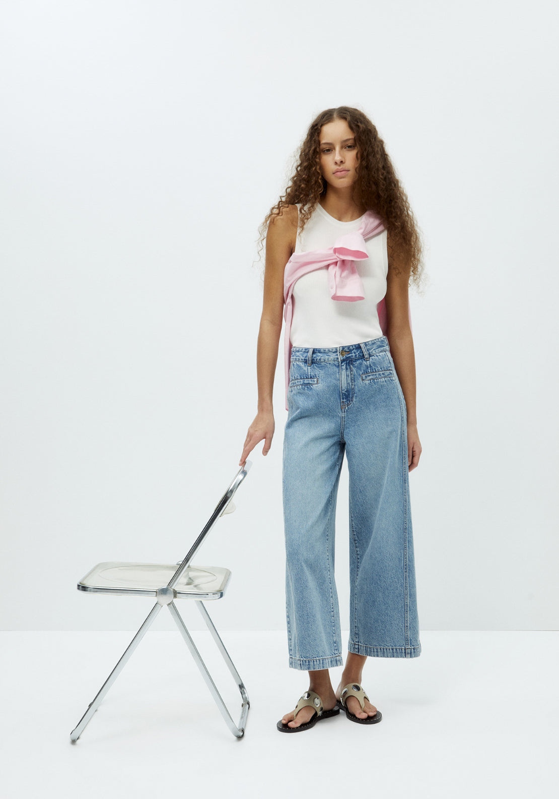 Sfera 100% Cotton Culotte Jeans - Denim 4 Shaws Department Stores