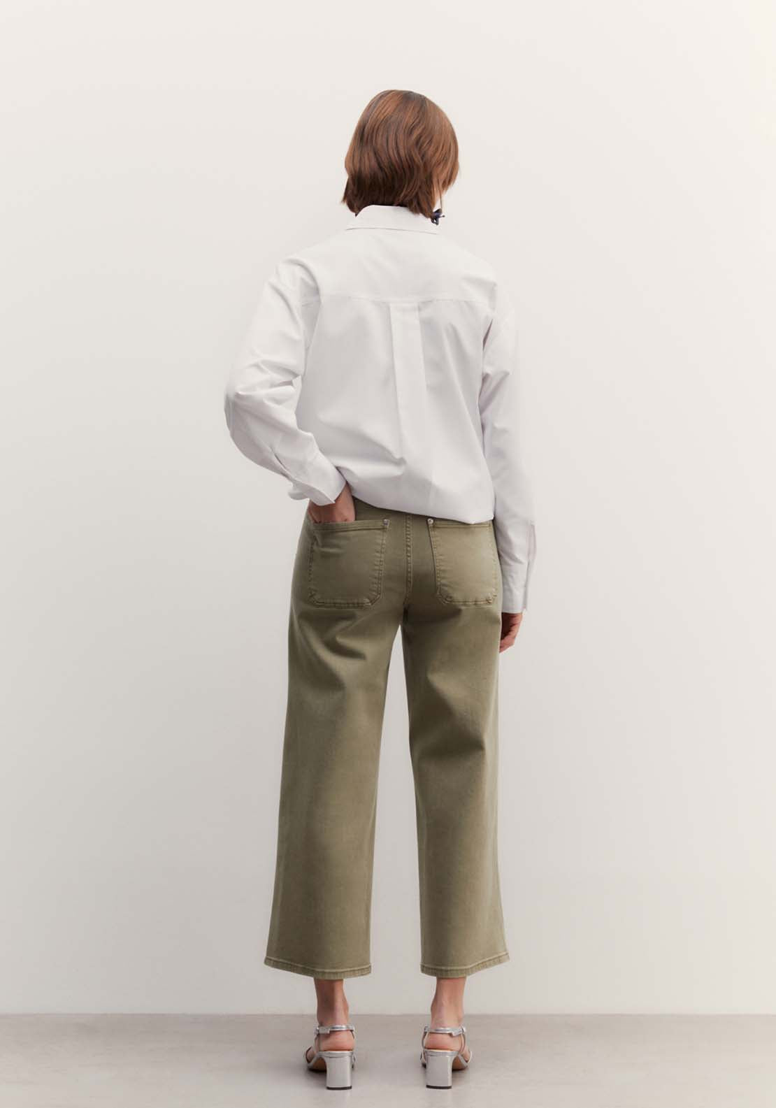 Sfera Culotte jeans - Khaki 5 Shaws Department Stores