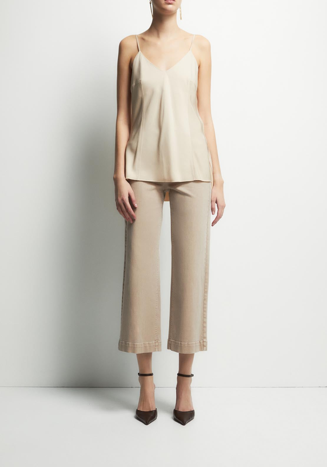 Culotte Jeans - Beige