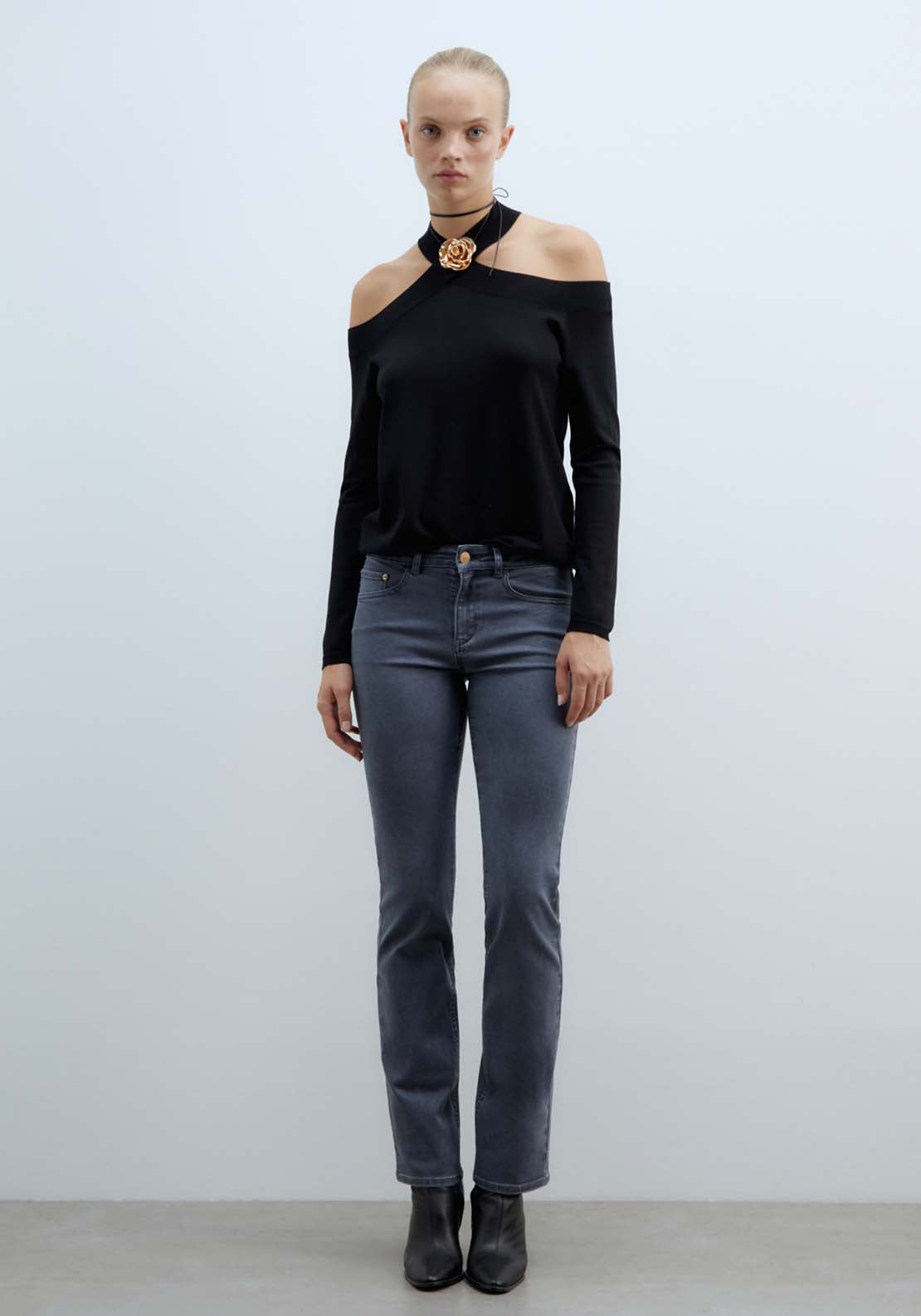 Sfera Slim-Fit Coloured Jeans - Colour 1 3 Shaws Department Stores