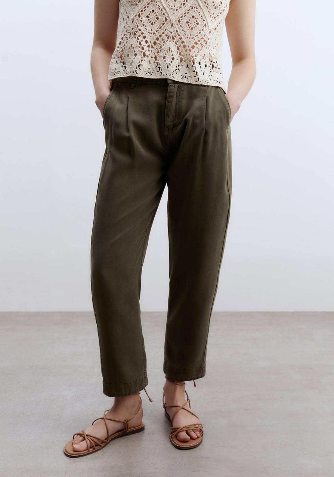 Sfera Baggy Jeans - Khaki 1 Shaws Department Stores