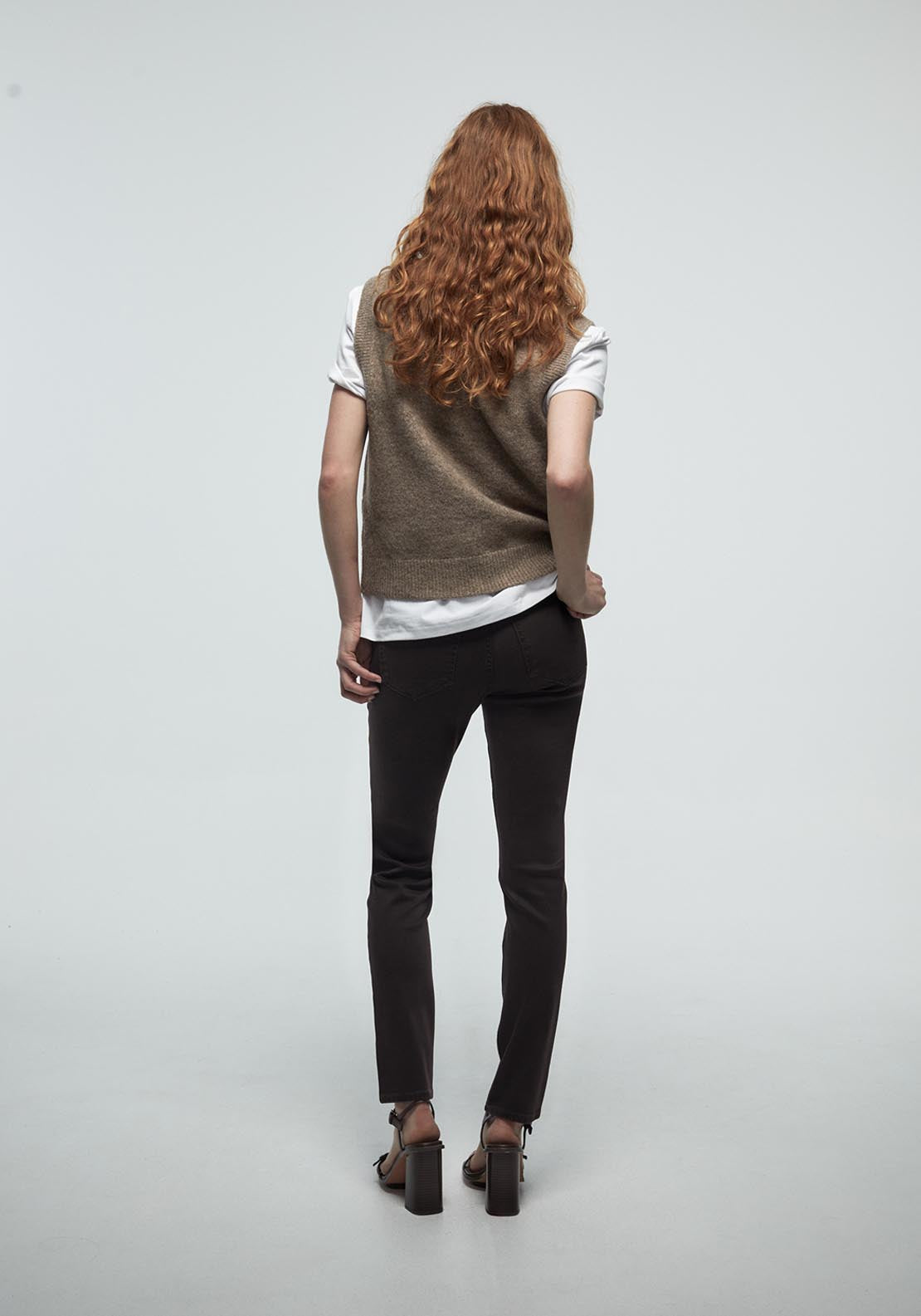 Sfera High Rise Jeans - Brown 2 Shaws Department Stores