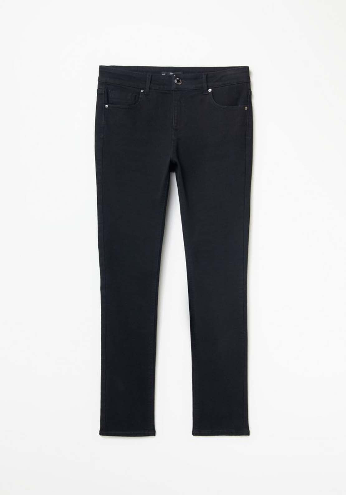 Sfera Basic cigarette jeans - Black 7 Shaws Department Stores