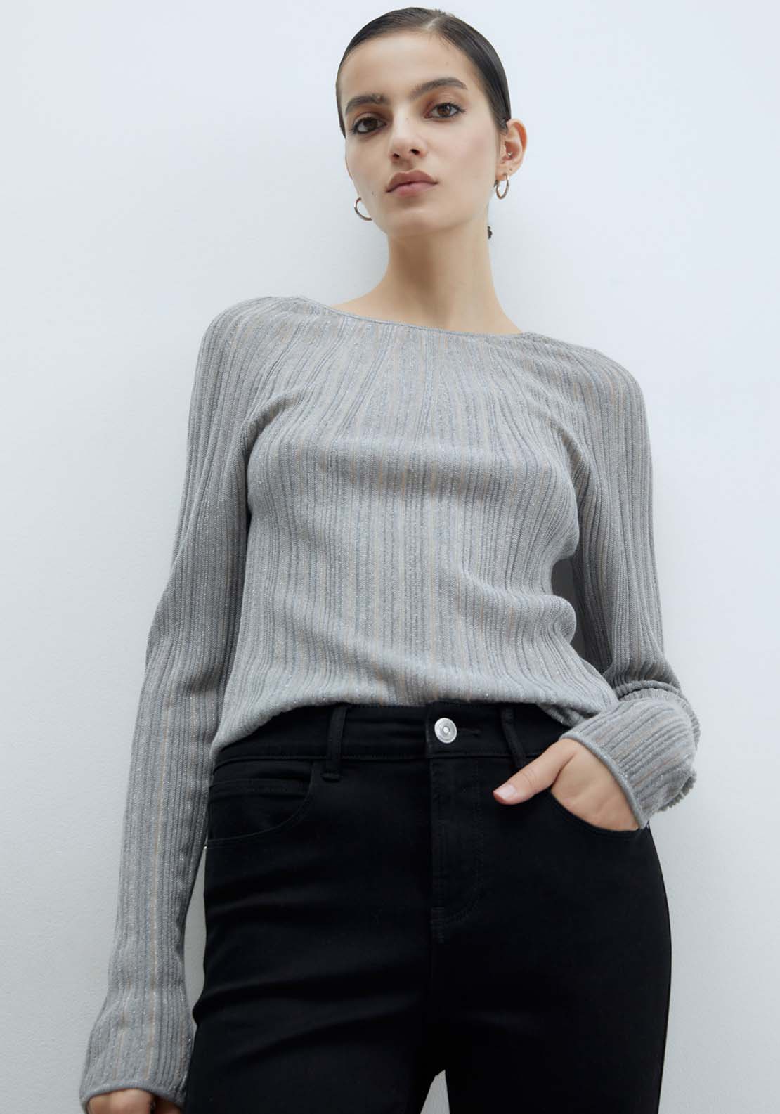 Sfera Basic Cigarette Jeans - Black 4 Shaws Department Stores