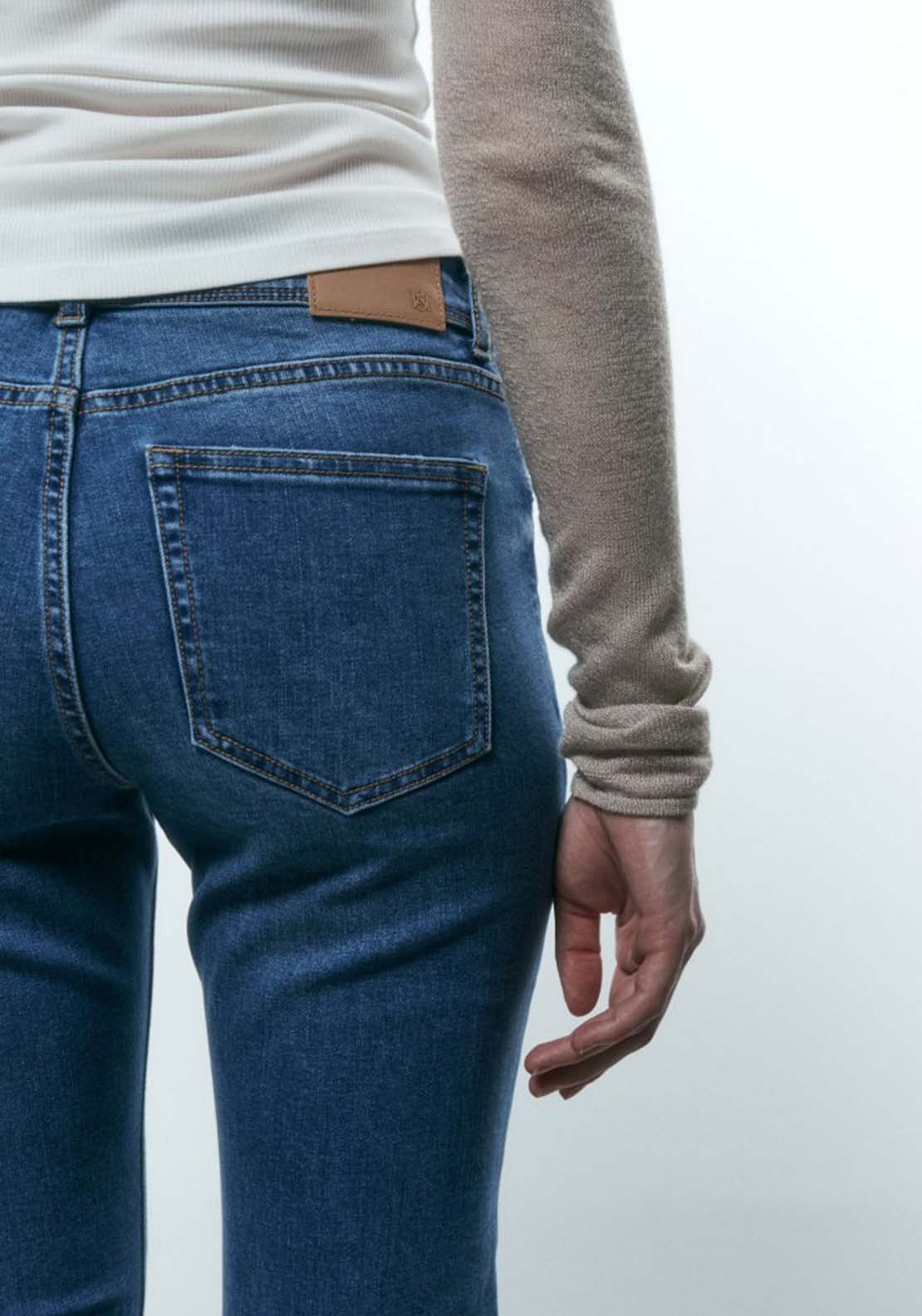 Sfera Basic straight-leg jeans - Blue 2 Shaws Department Stores
