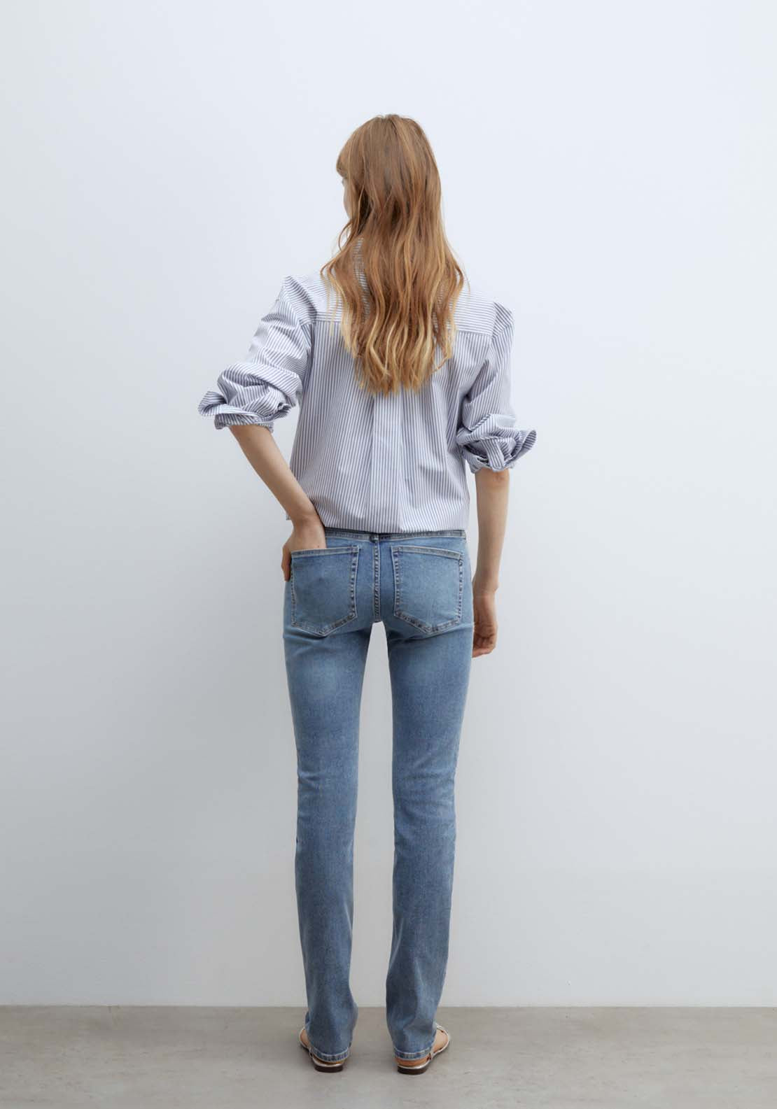 Sfera Basic straight-leg jeans - Medium Wash 2 Shaws Department Stores