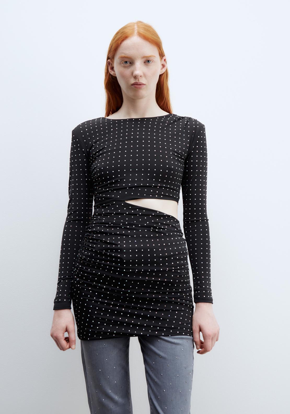 Sfera Studs regular-fit jeans - Grey 8 Shaws Department Stores