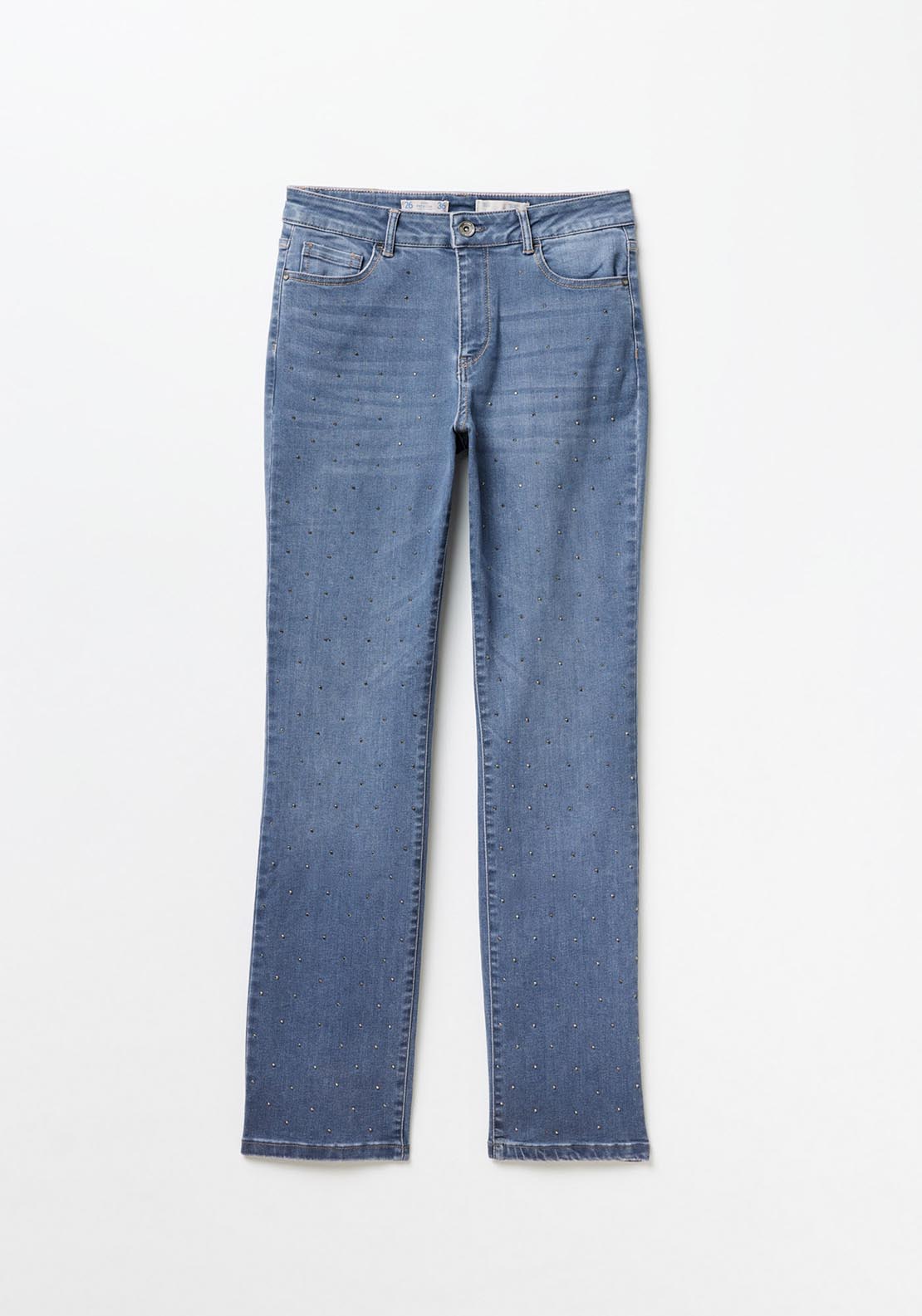 Sfera Studs regular-fit jeans - Grey 3 Shaws Department Stores