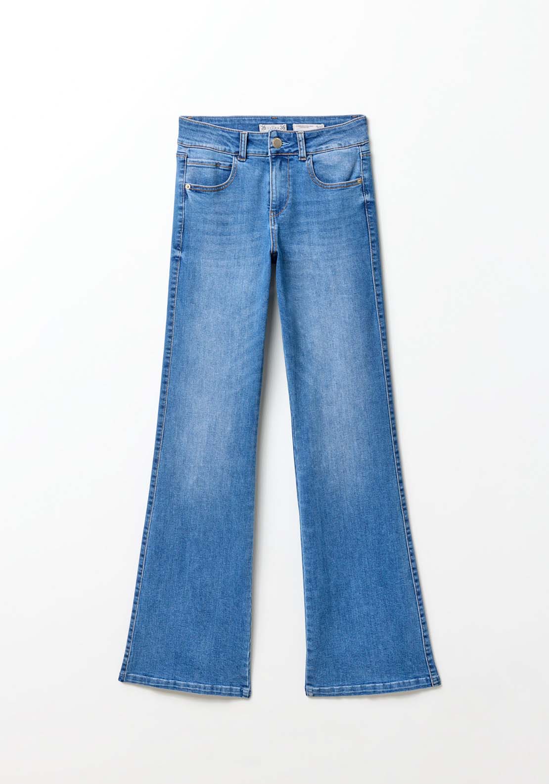 Sfera Slim-Fit Flared Jeans - Medium Wash 7 Shaws Department Stores