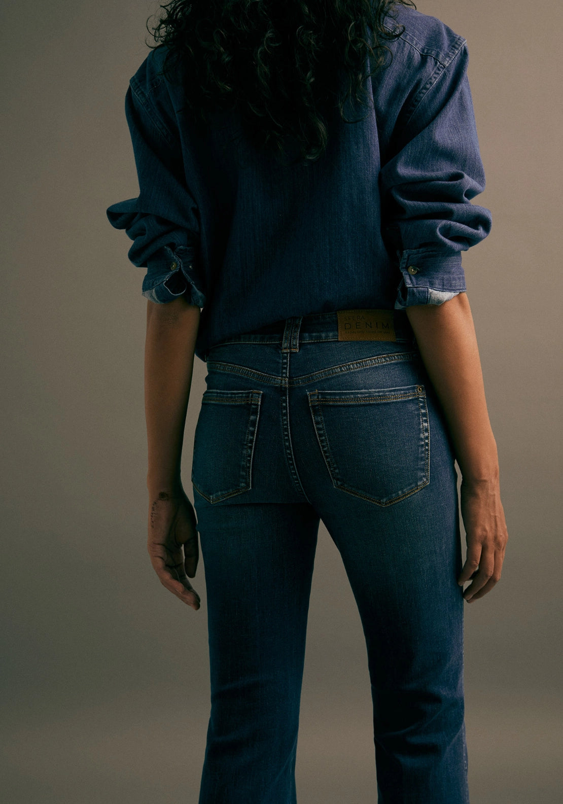 Bootcut Jeans - Denim