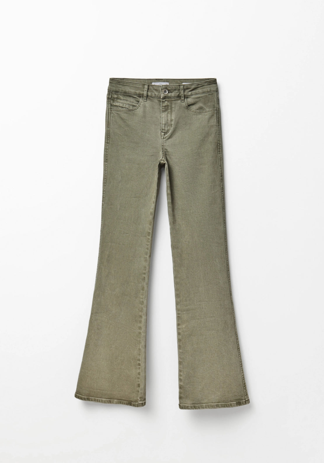 Bootcut Jeans - Beige