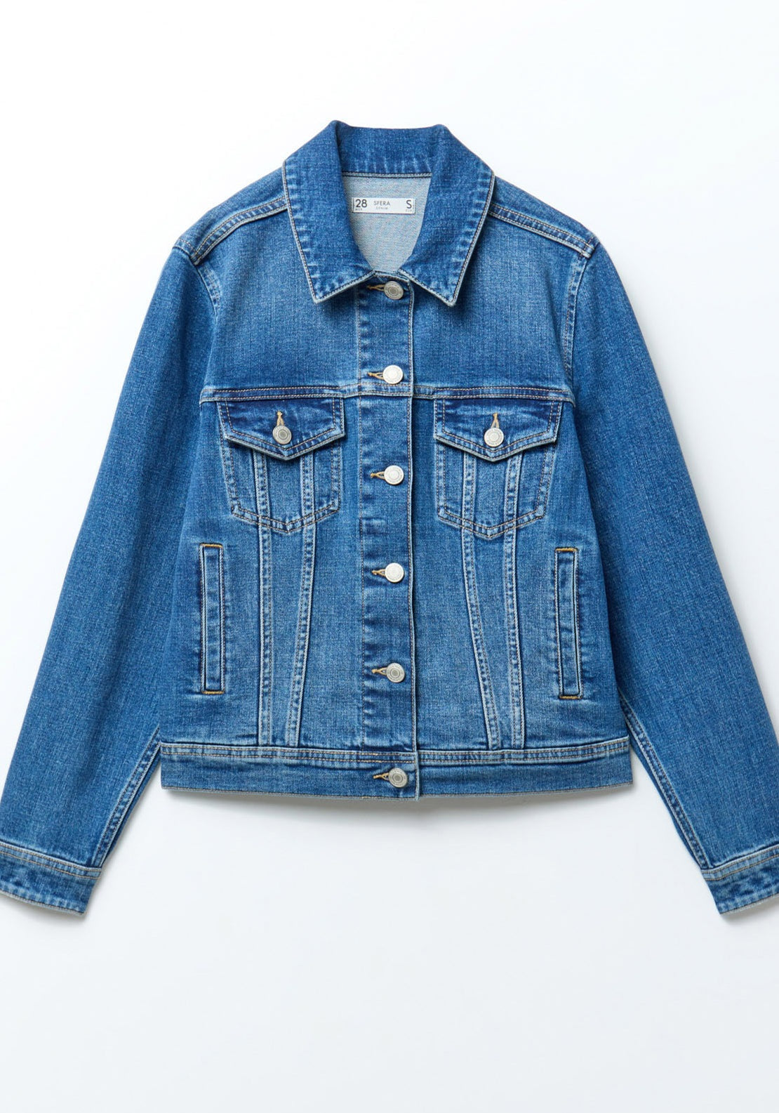 Sfera Denim Trucker Jacket - Medium Wash 5 Shaws Department Stores