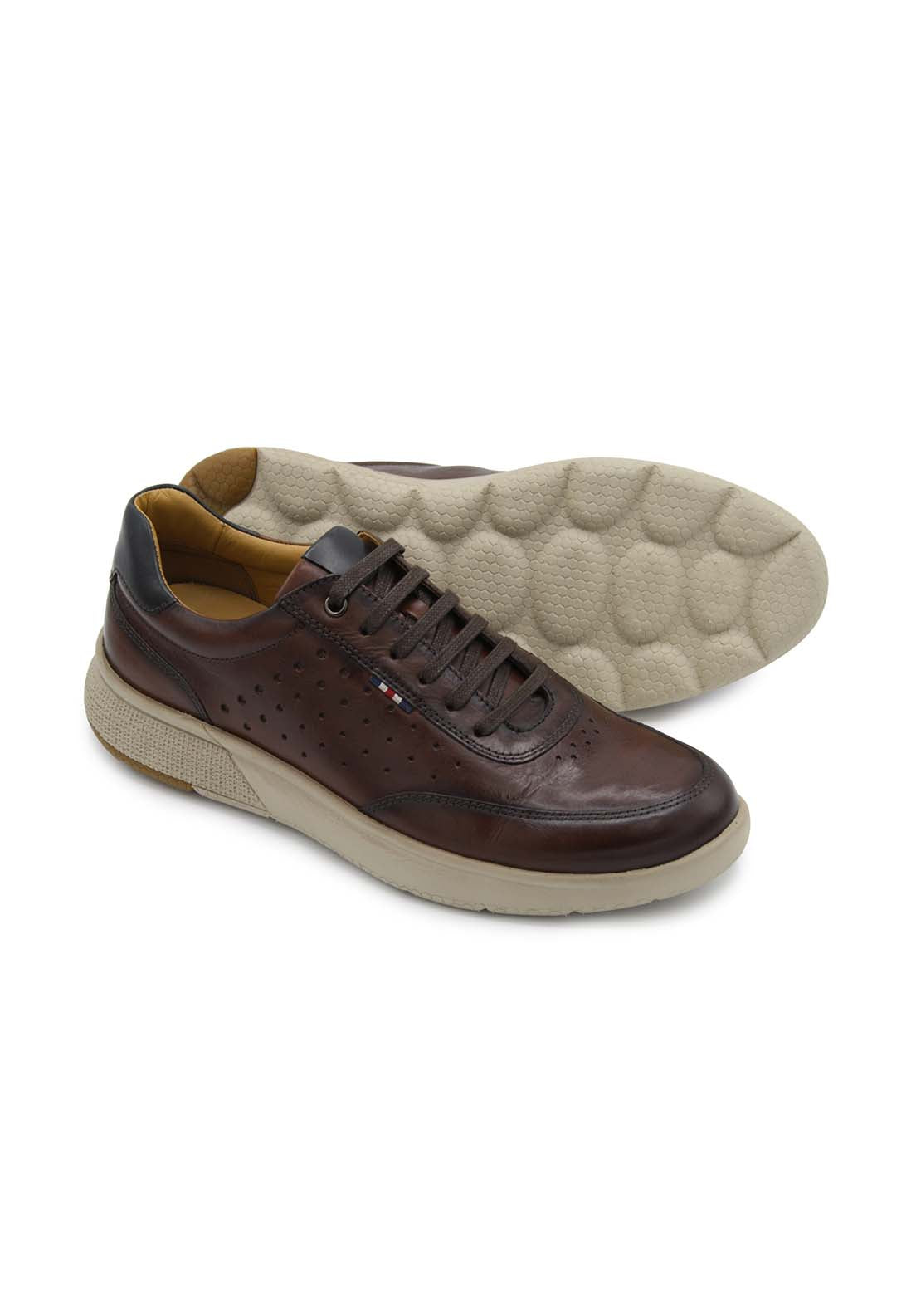 Dubarry Bragg Trainer - Brown 3 Shaws Department Stores