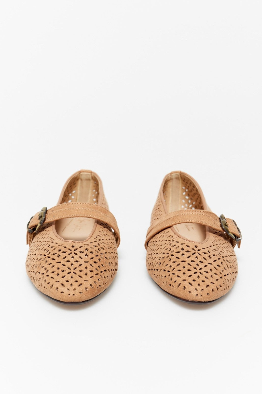 Sfera Die Cut Espadrilles - Camel 3 Shaws Department Stores