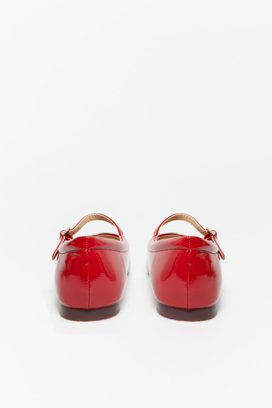 Sfera Patent Leather Espadrilles - Red 6 Shaws Department Stores