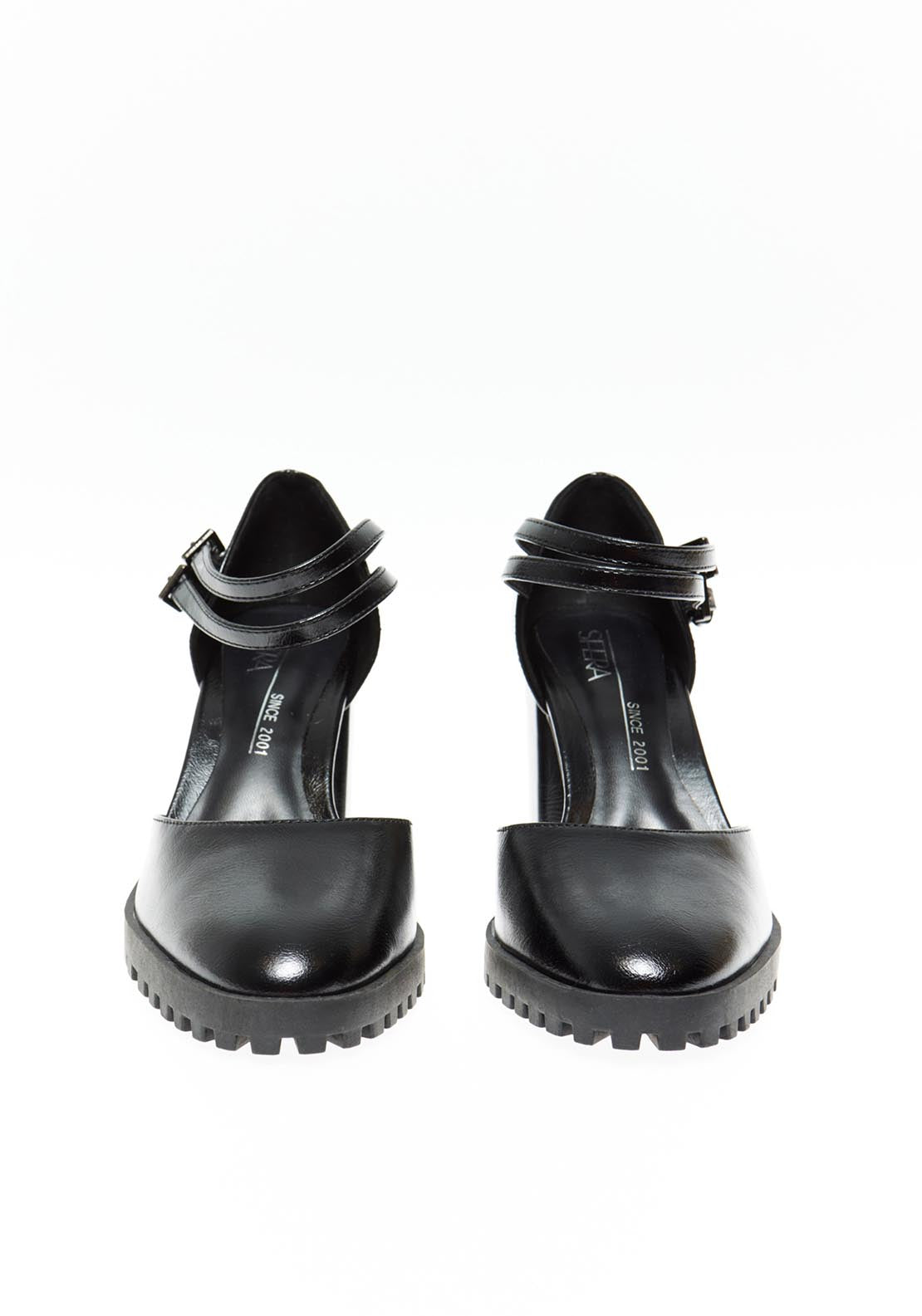 Sfera Heeled Track Cuffs - Black 4 Shaws Department Stores