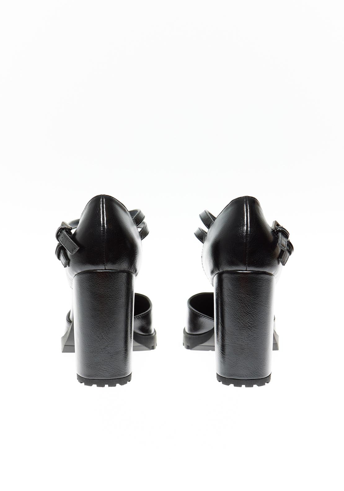 Sfera Heeled Track Cuffs - Black 3 Shaws Department Stores