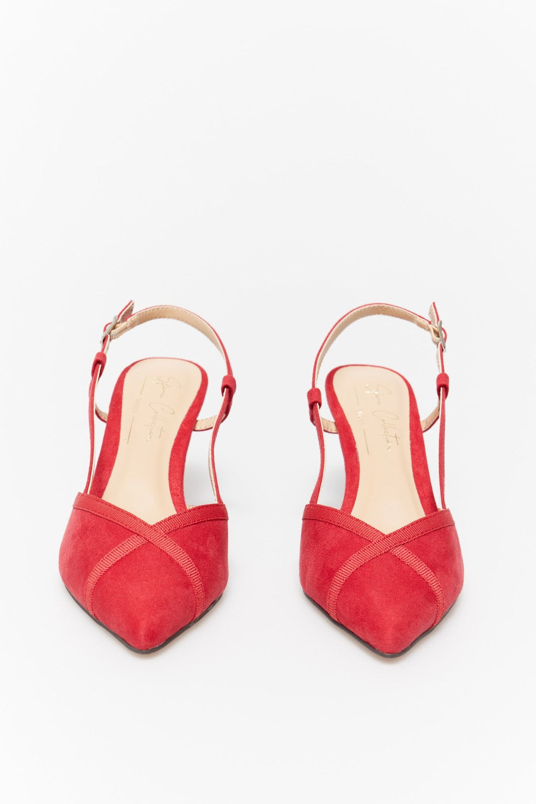 Sfera Open Gross Stiletto - Red 2 Shaws Department Stores