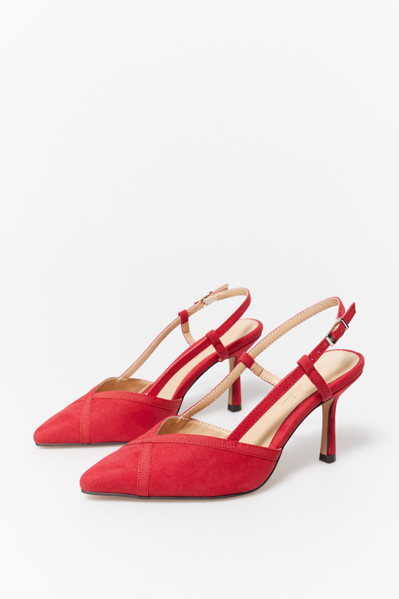 Sfera Open Gross Stiletto - Red 4 Shaws Department Stores
