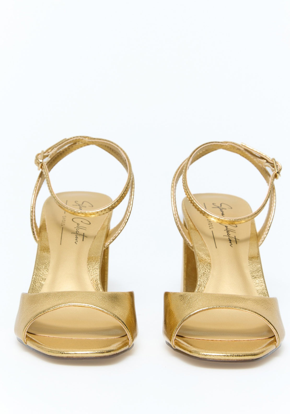 Sfera Basic Heel Sandals - Gold 3 Shaws Department Stores
