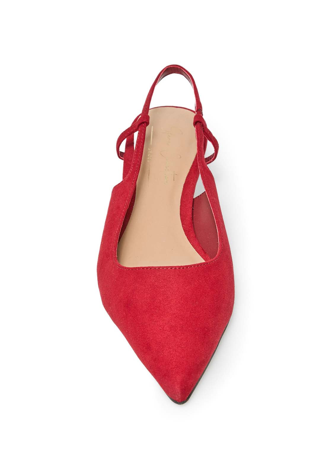 Backless Baby Heels - Red