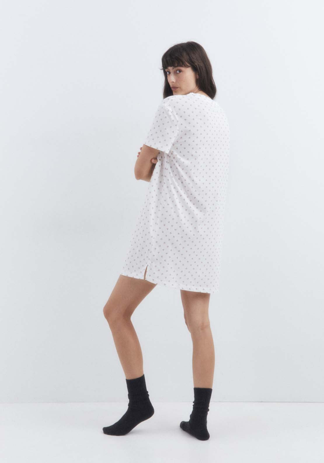 Sfera Little Flowers Nightdress - Pink 3 Shaws Department Stores