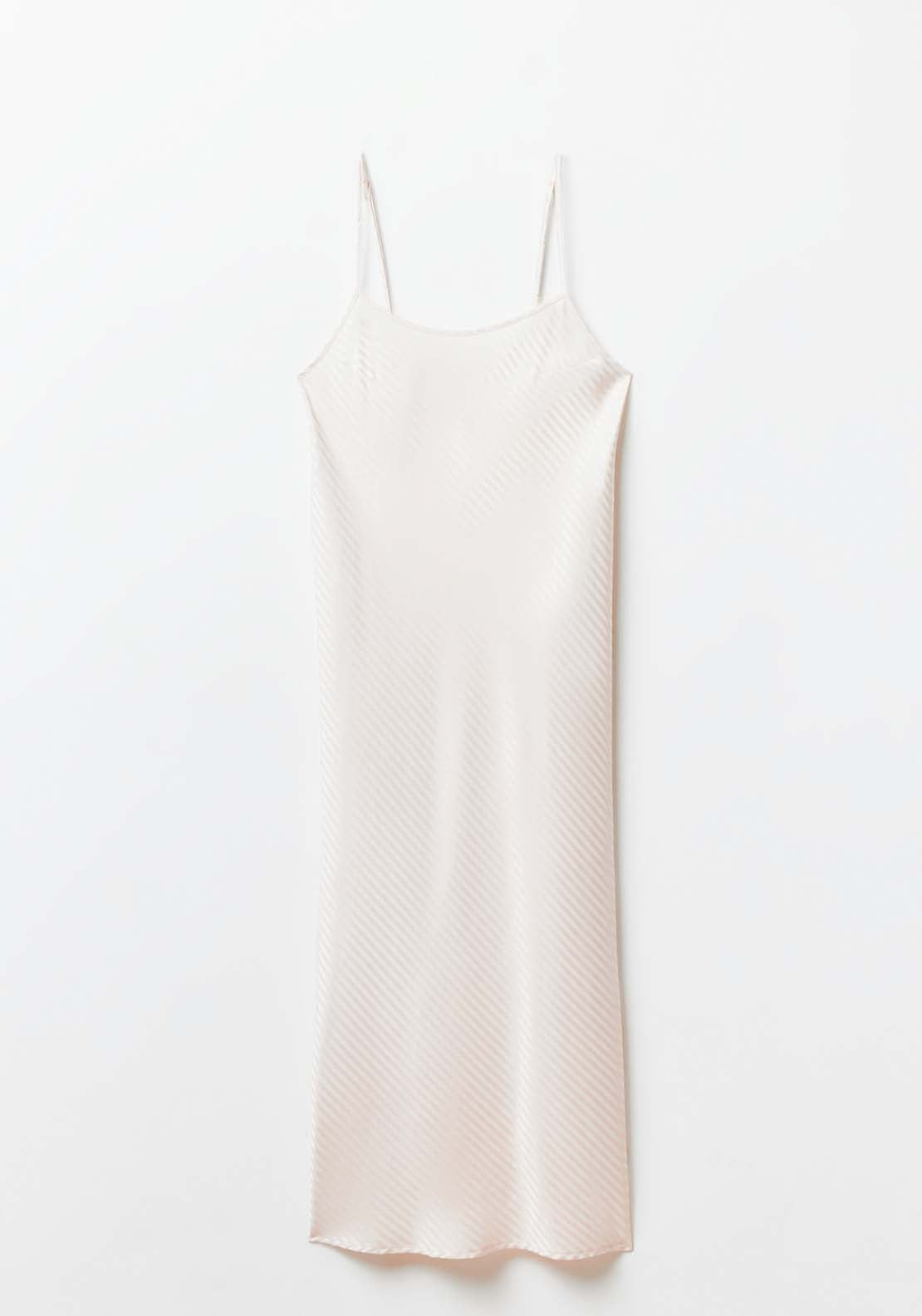 Sfera Rib-Knit Nightdress - Bone 3 Shaws Department Stores