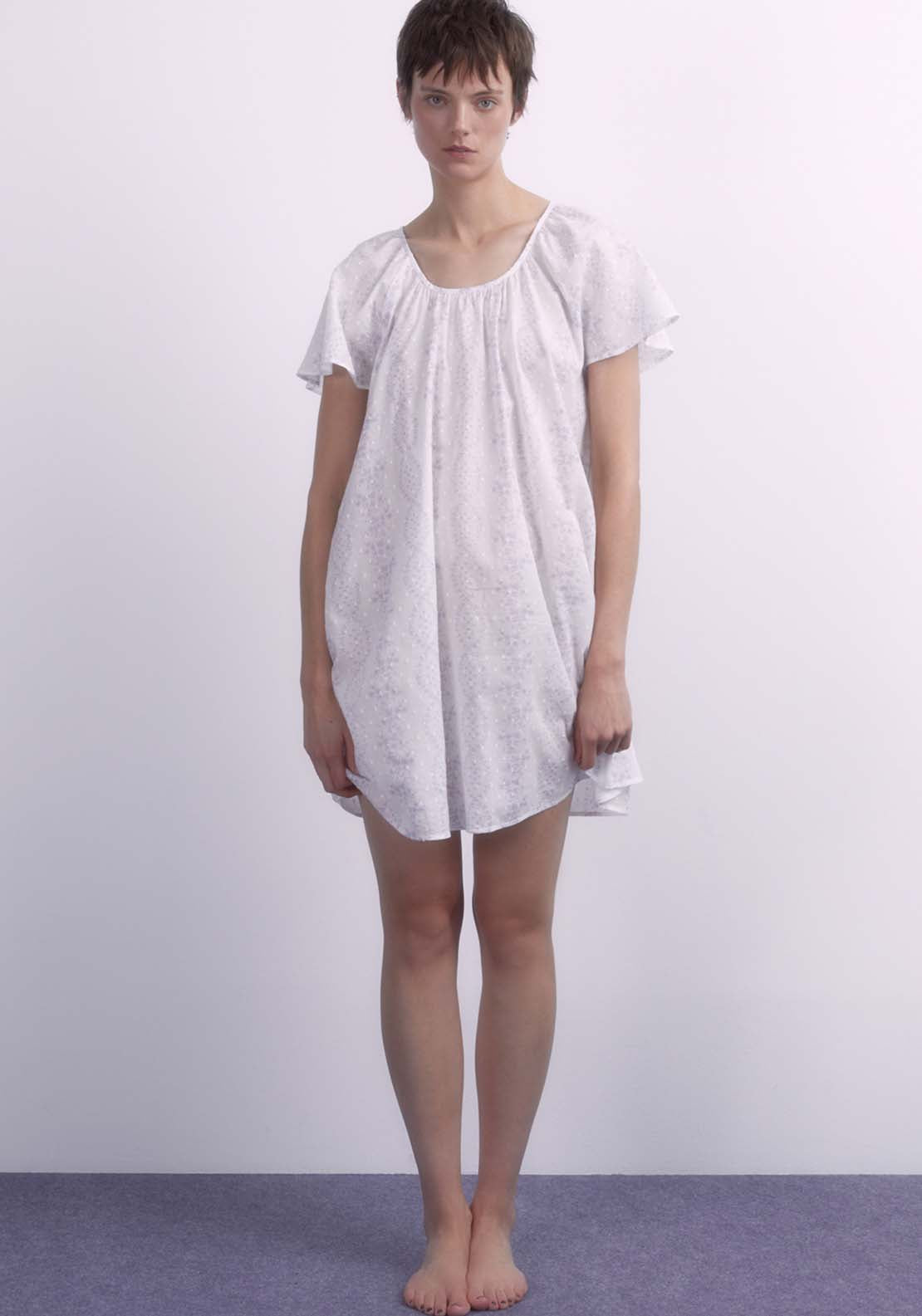 Sfera Plumeti Printed Camisole - Lilac 1 Shaws Department Stores