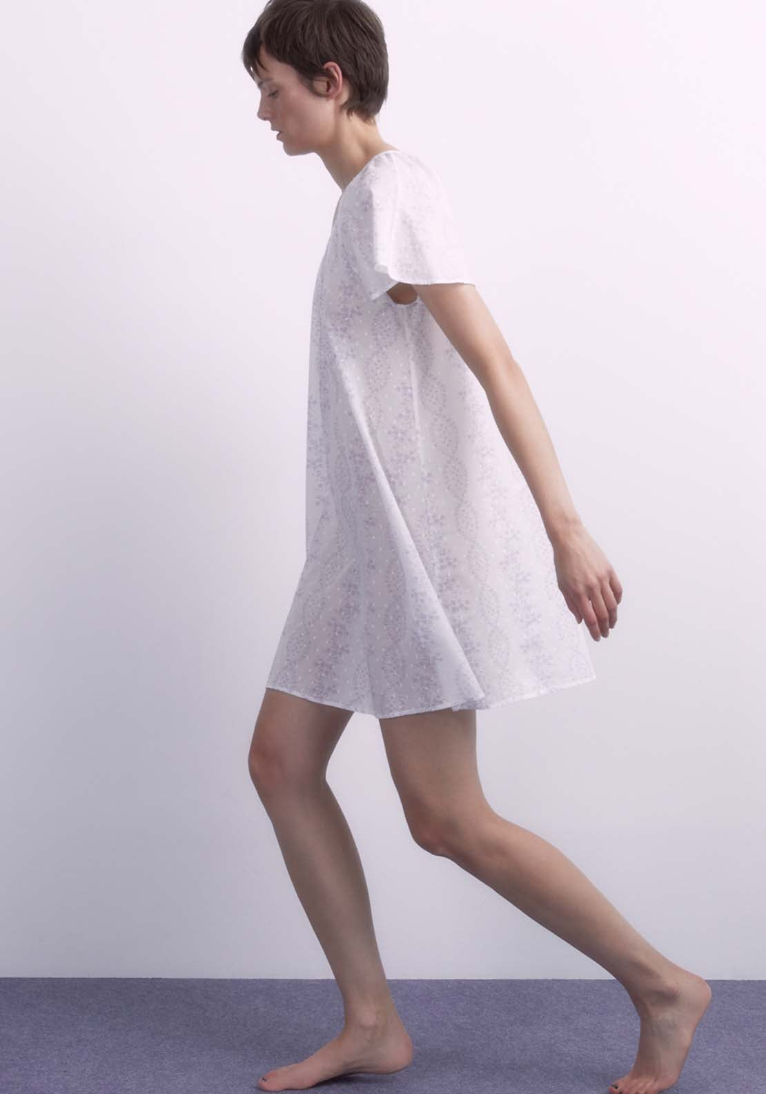 Sfera Plumeti Printed Camisole - Lilac 2 Shaws Department Stores
