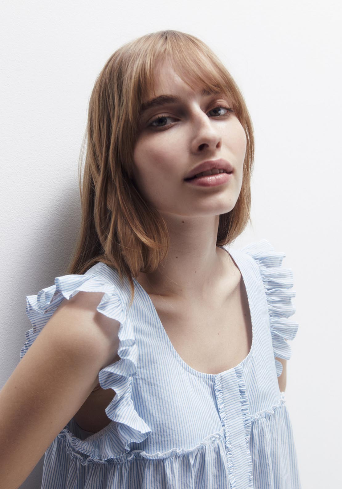 Sfera Striped Camisole - Blue Light 2 Shaws Department Stores