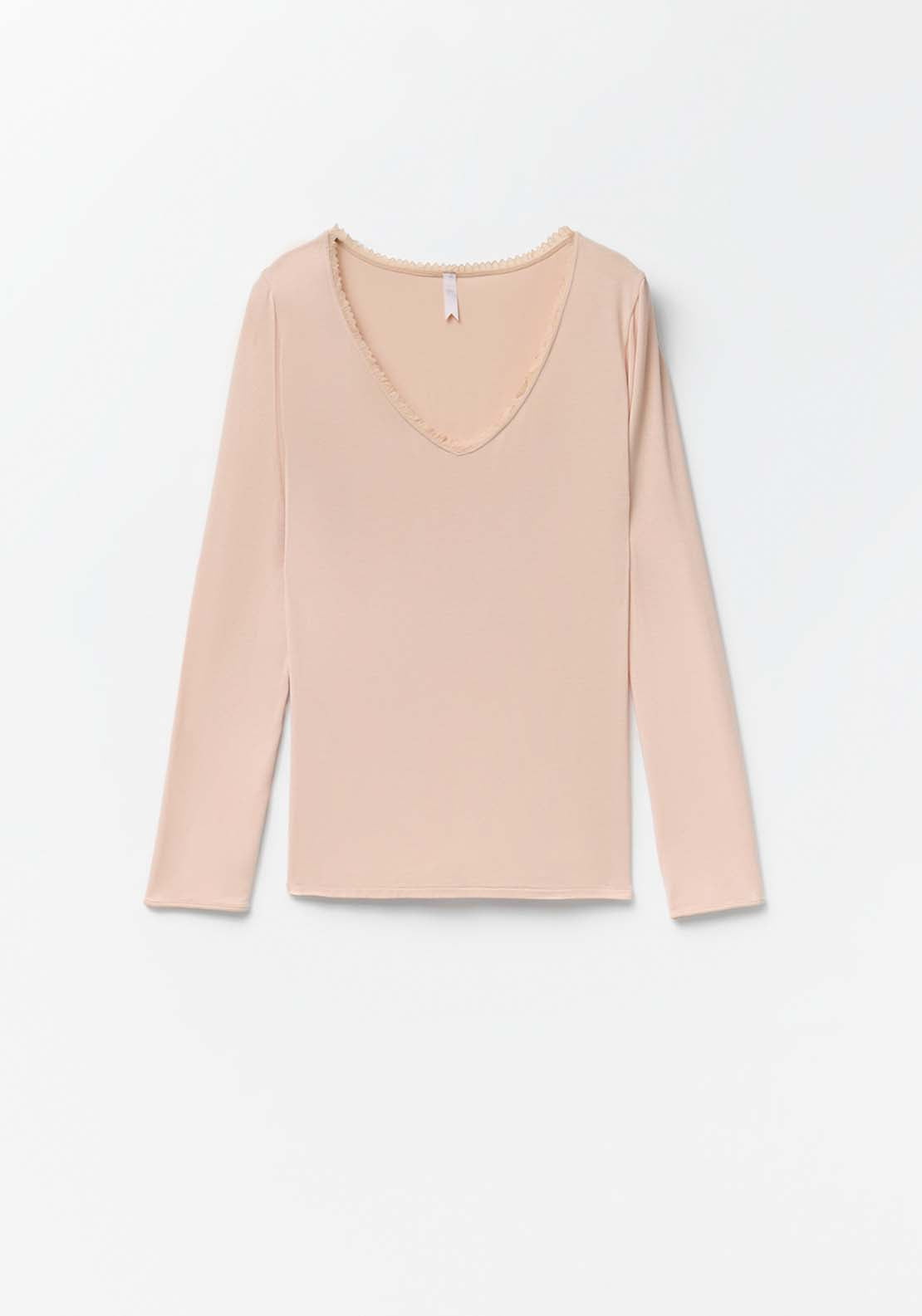 Microfibre T-Shirt - Nude