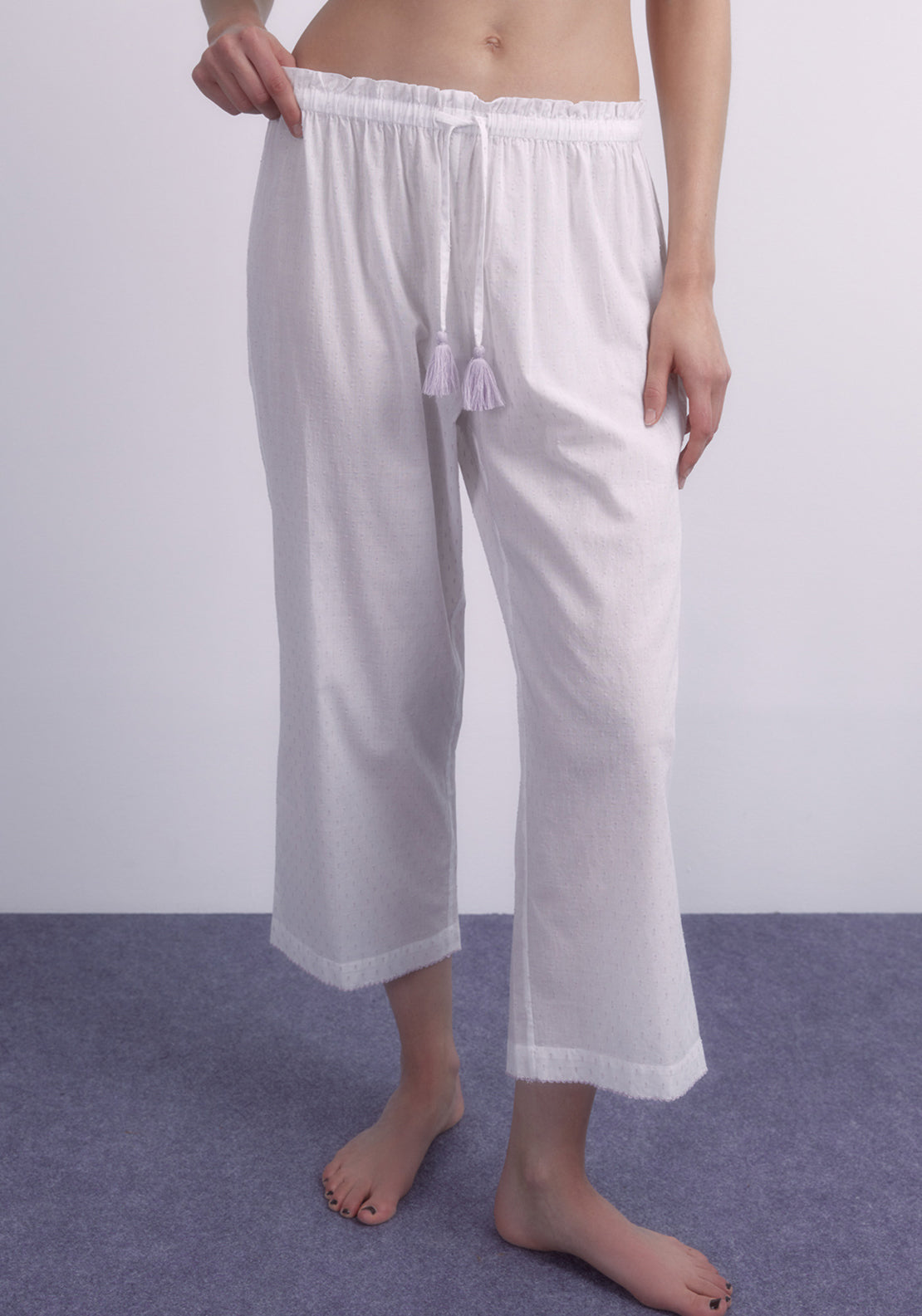 Sfera Plumetis trousers - Lilac 3 Shaws Department Stores