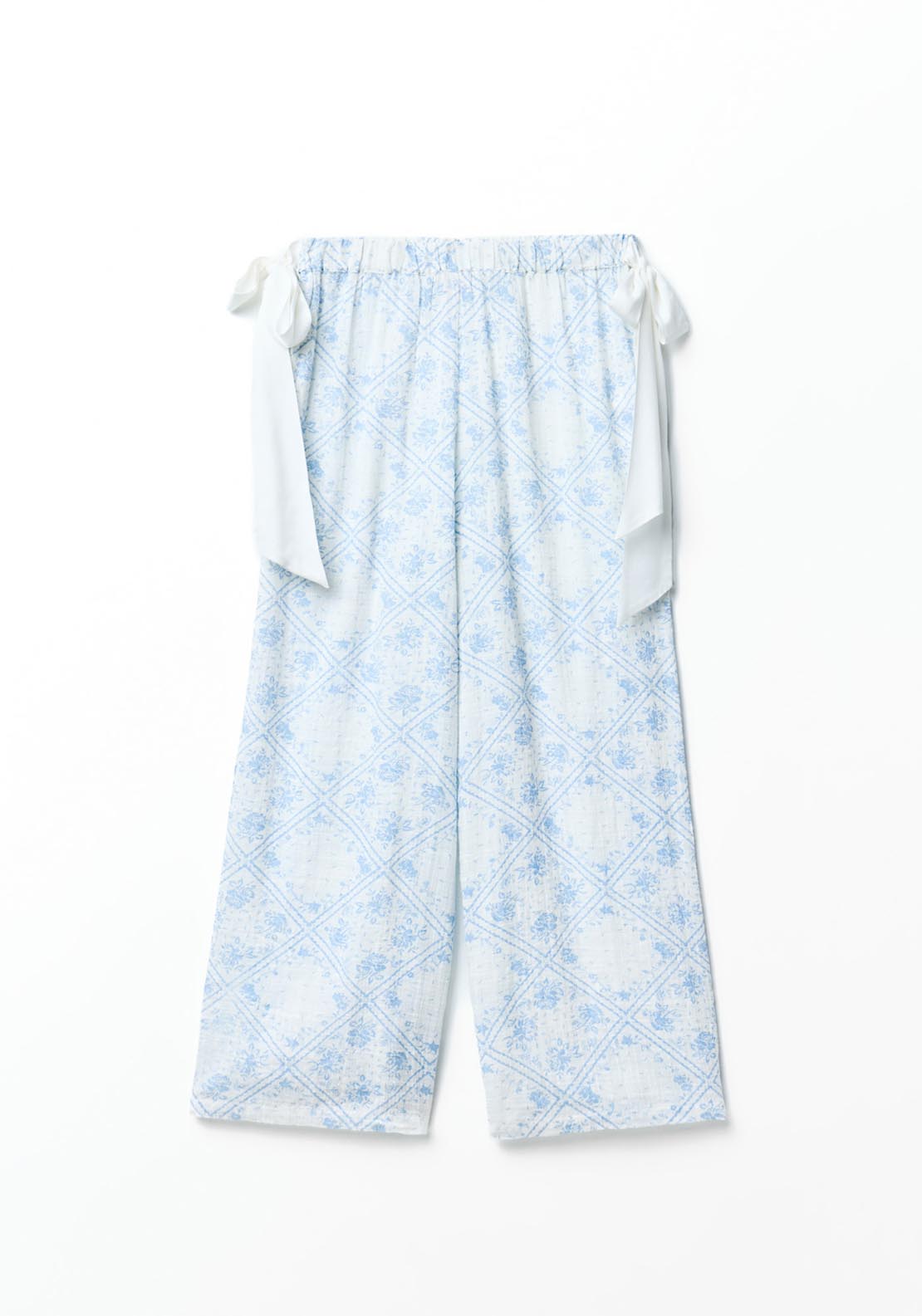 Sfera Floral Pyjama Bottoms - Blue Light 7 Shaws Department Stores