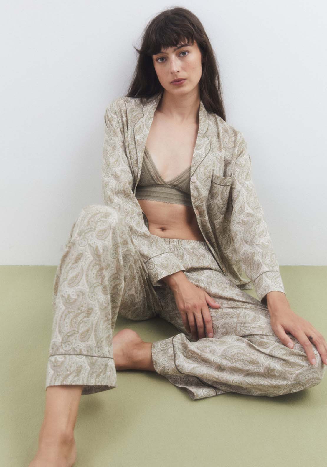 Sfera Paisley Pyjamas - Pink 1 Shaws Department Stores
