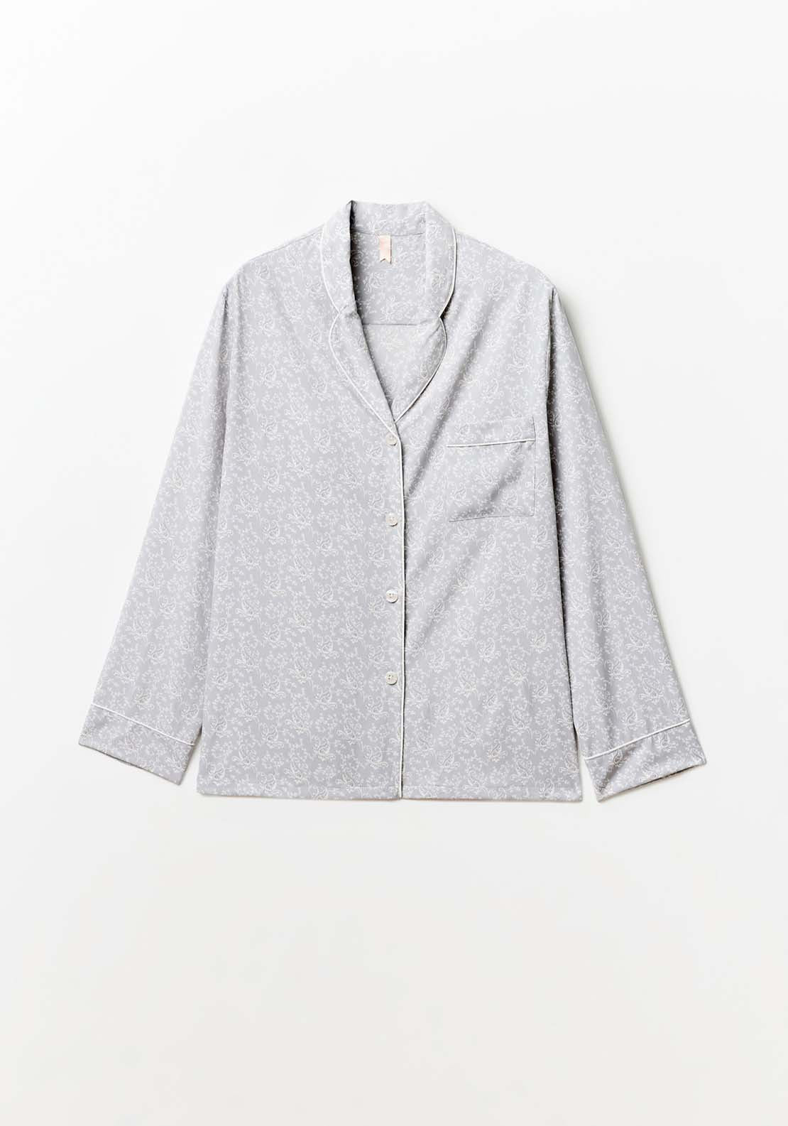 Sfera Paisley Pyjamas - Grey 2 Shaws Department Stores