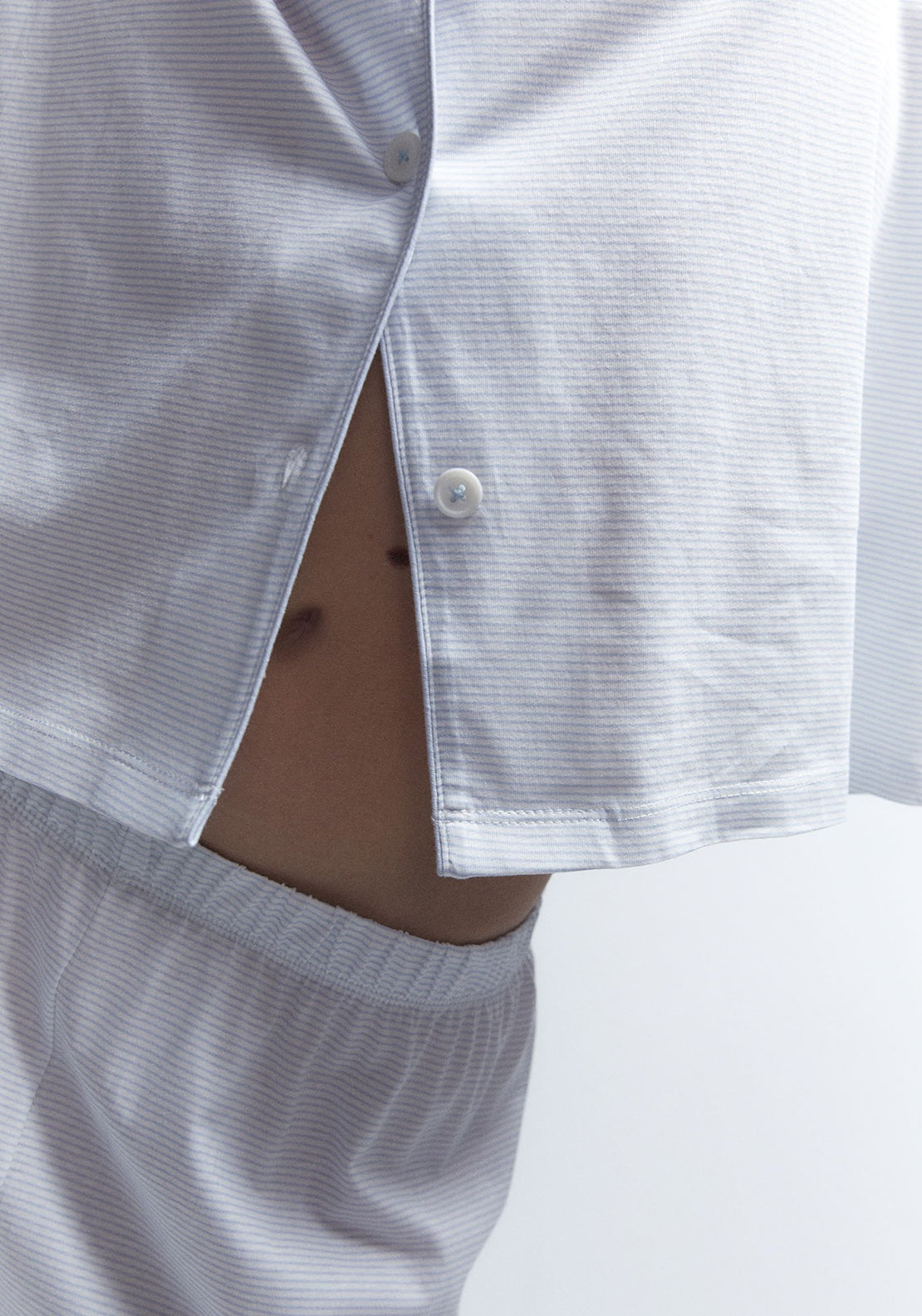 Sfera Striped pyjama set - Blue Light 3 Shaws Department Stores