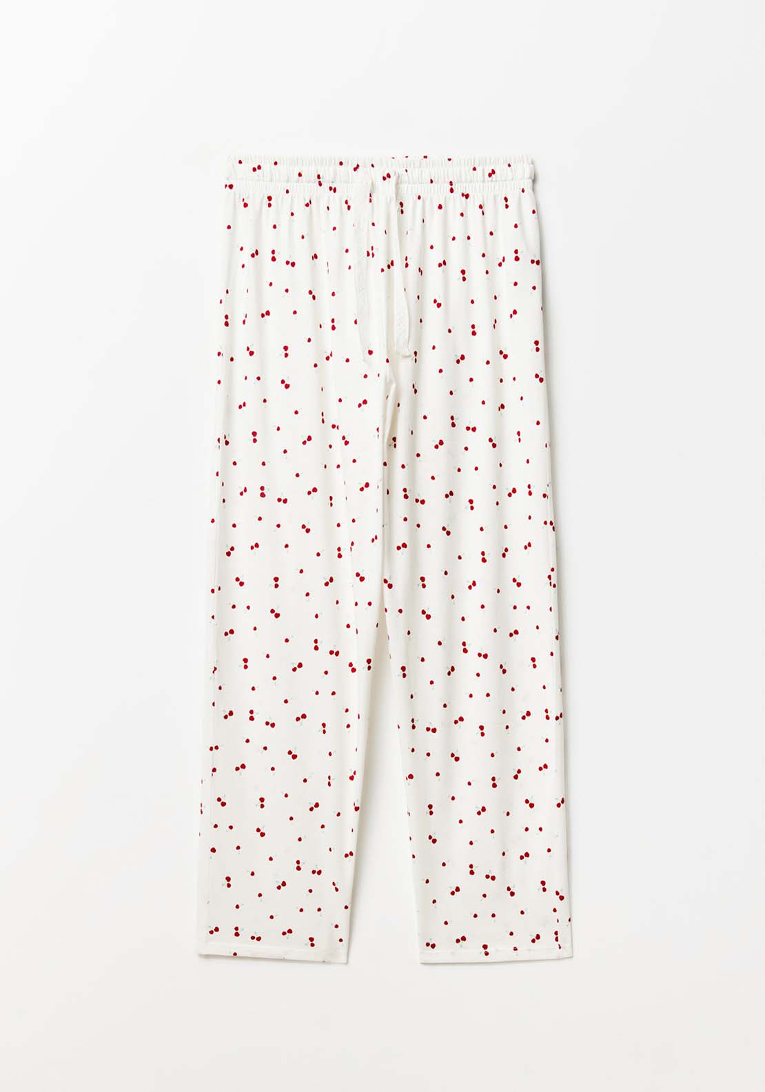 Sfera Cherry Pyjama Set - White 2 Shaws Department Stores