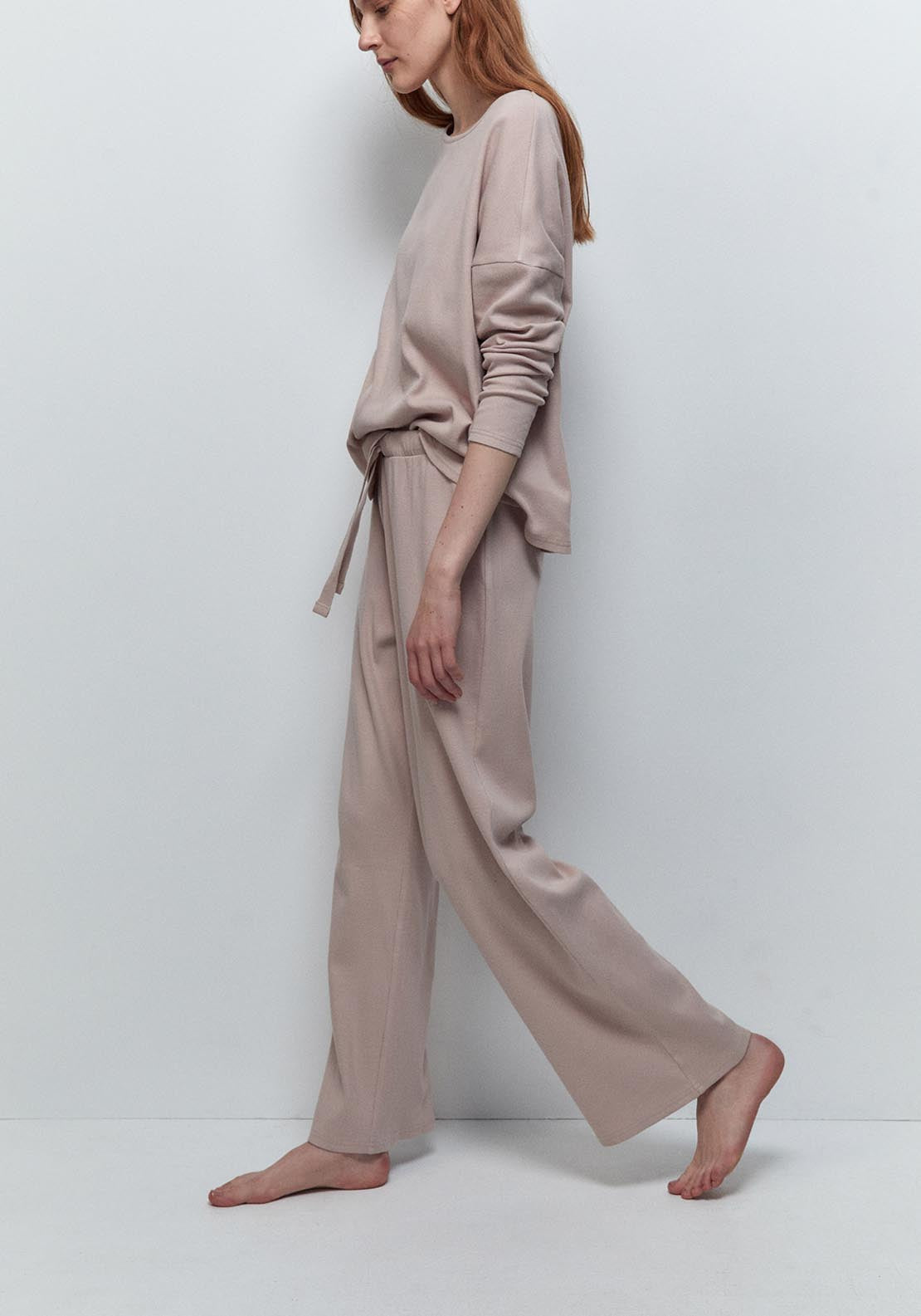 Ribbed Pyjamas - Pink