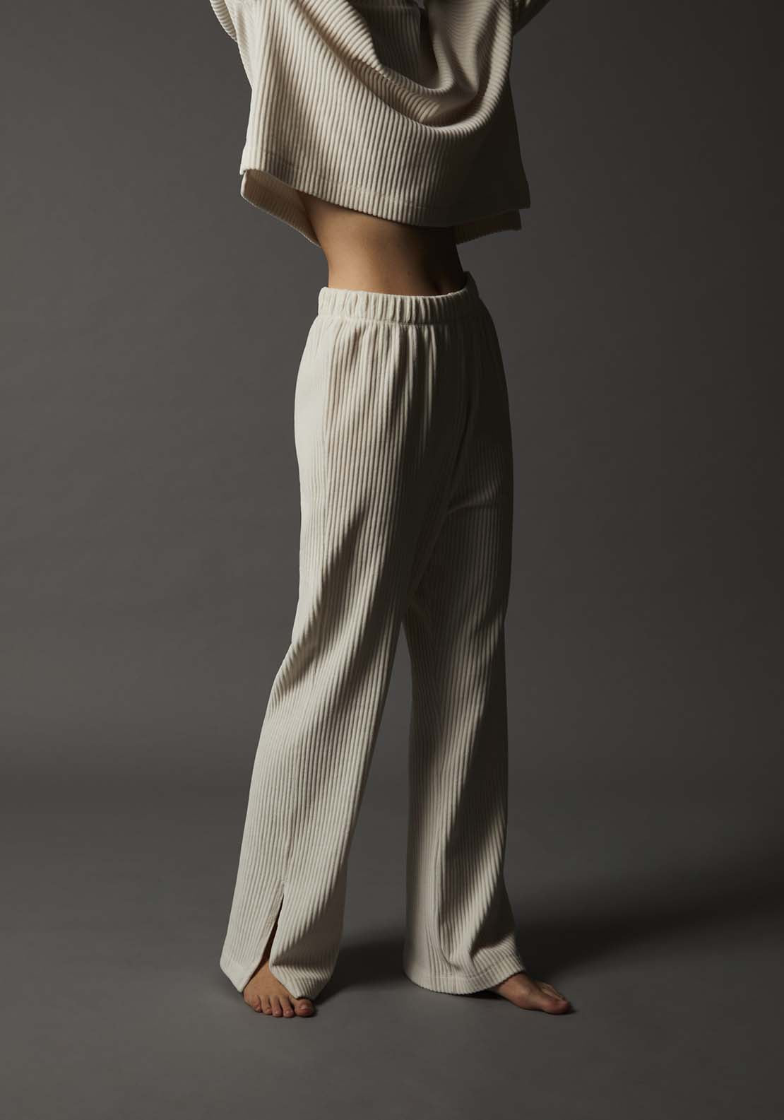 Corduroy Set - White