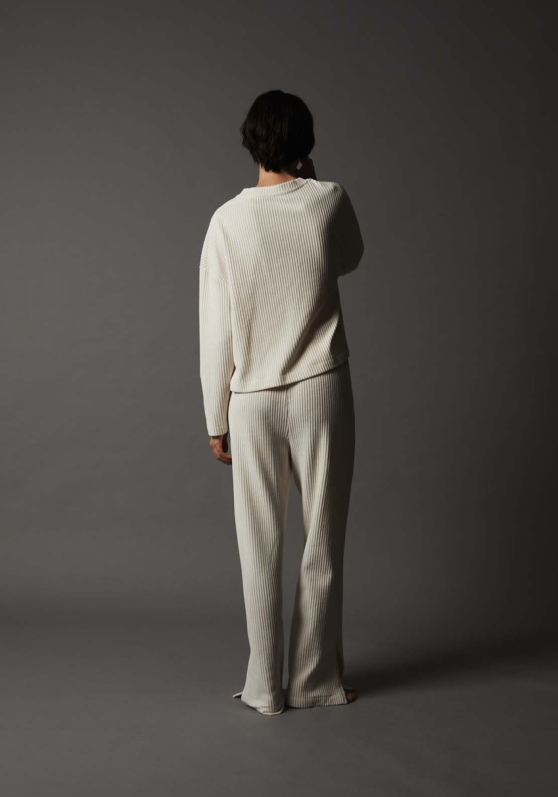 Corduroy Set - White
