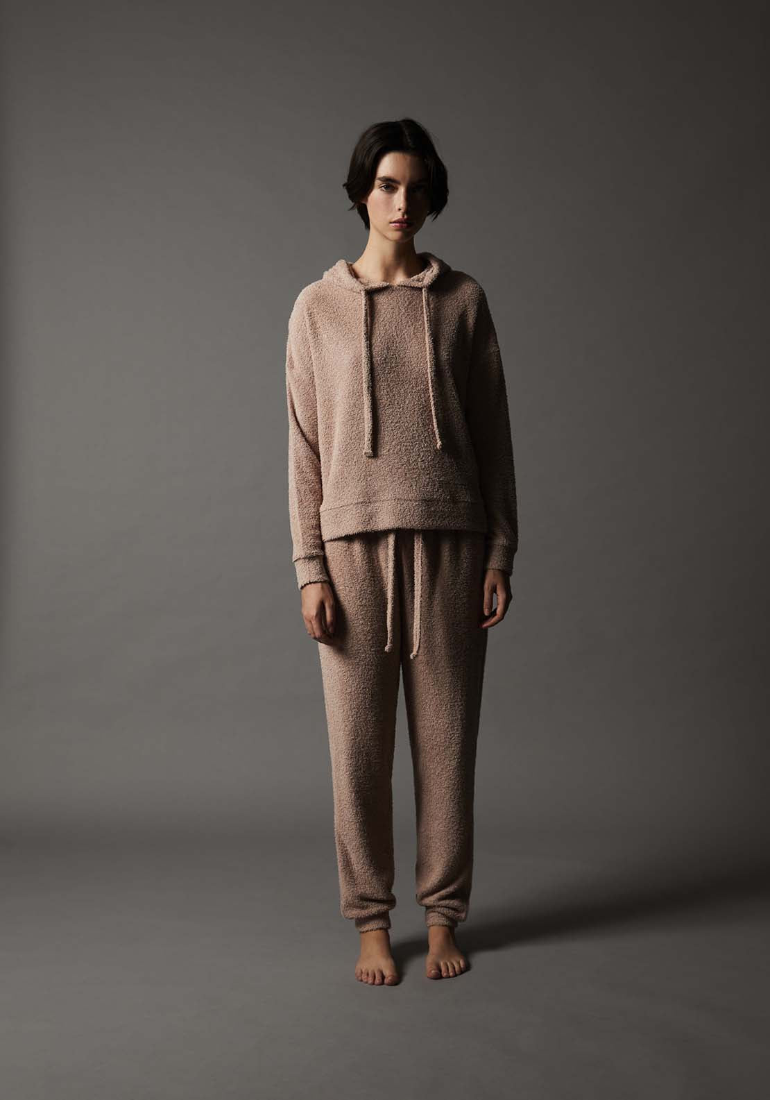 Textured Terry Set - Pink