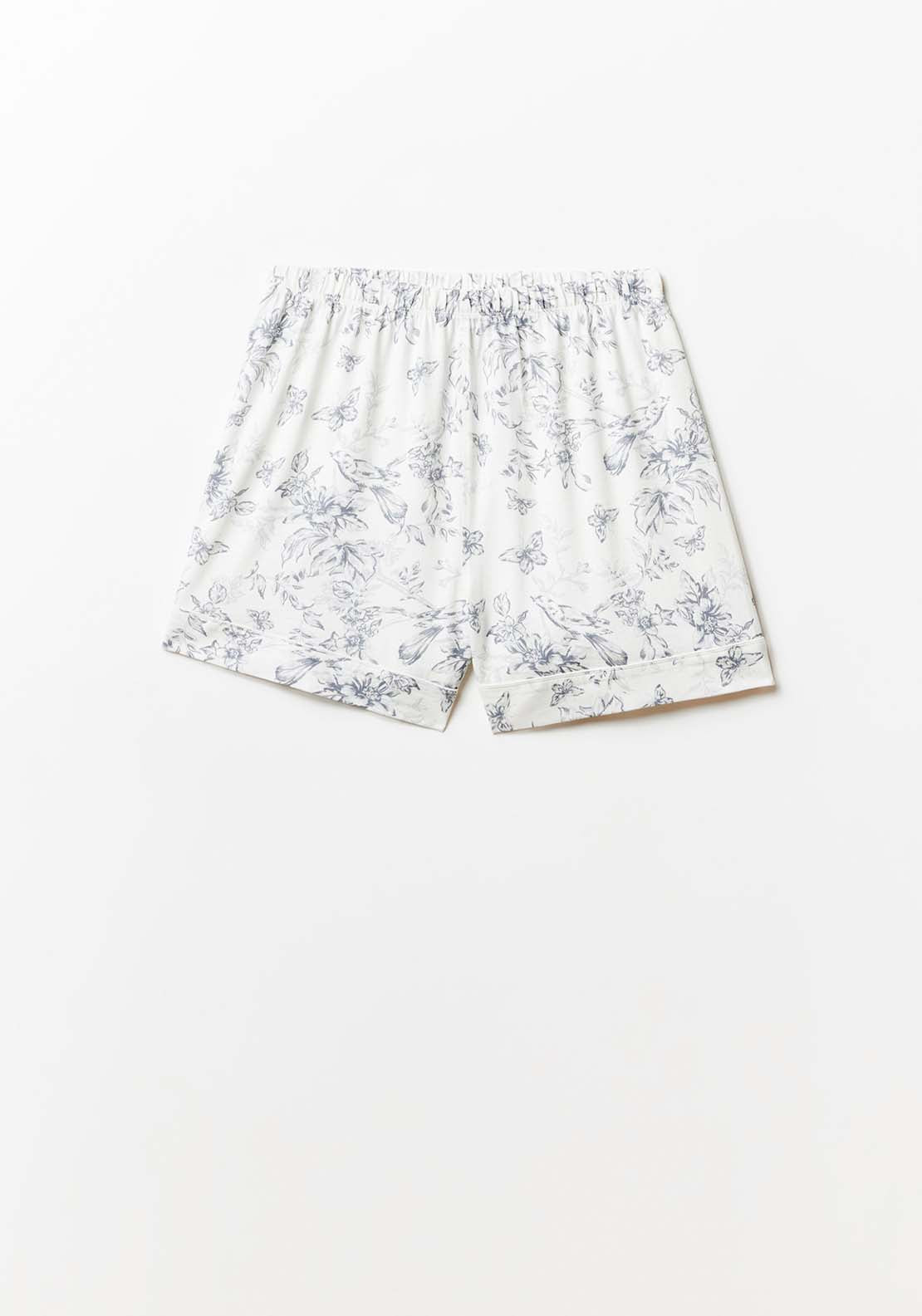 Sfera Printed Pyjamas - Grey 3 Shaws Department Stores