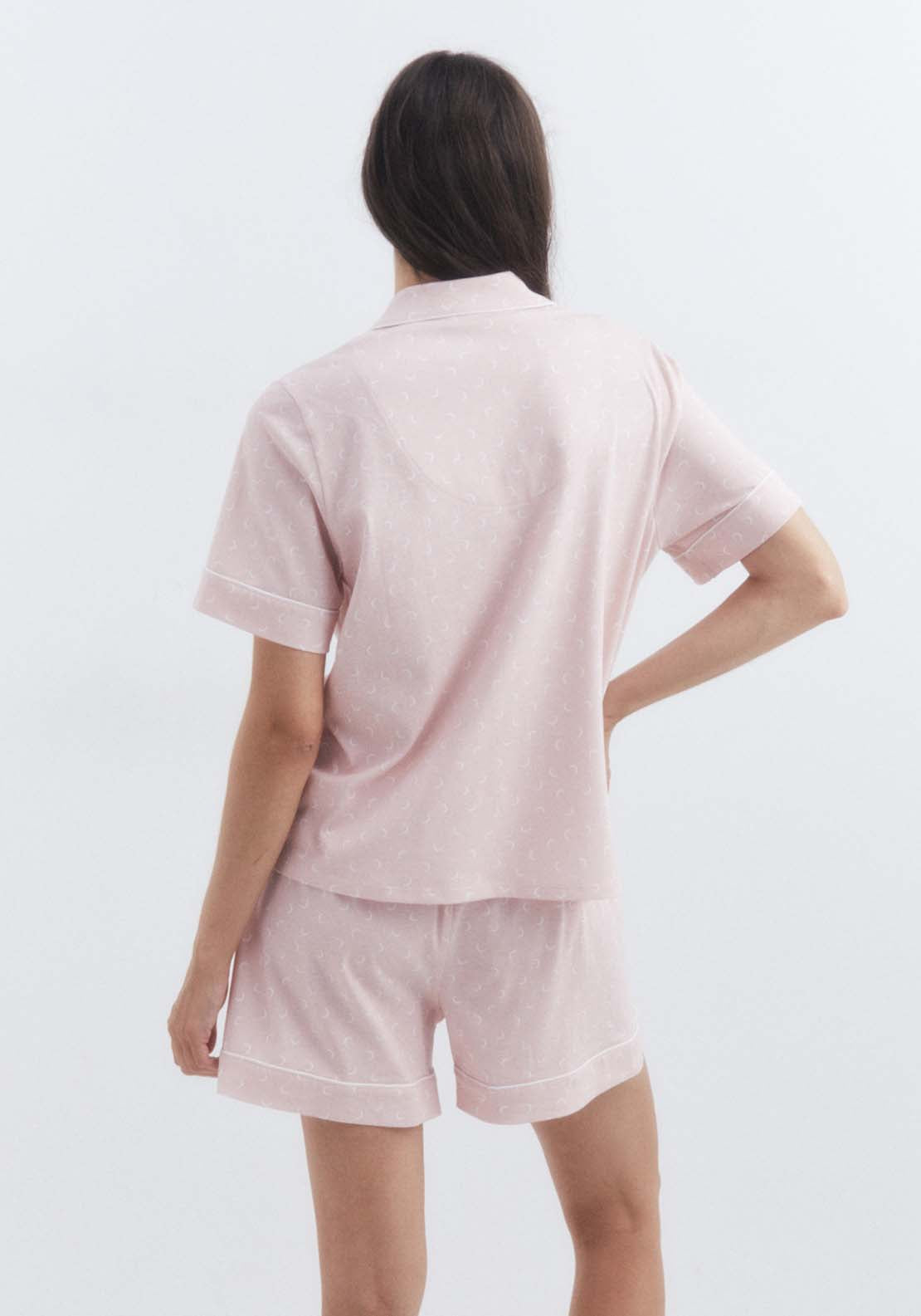 Sfera Printed Pyjamas - Pink 2 Shaws Department Stores