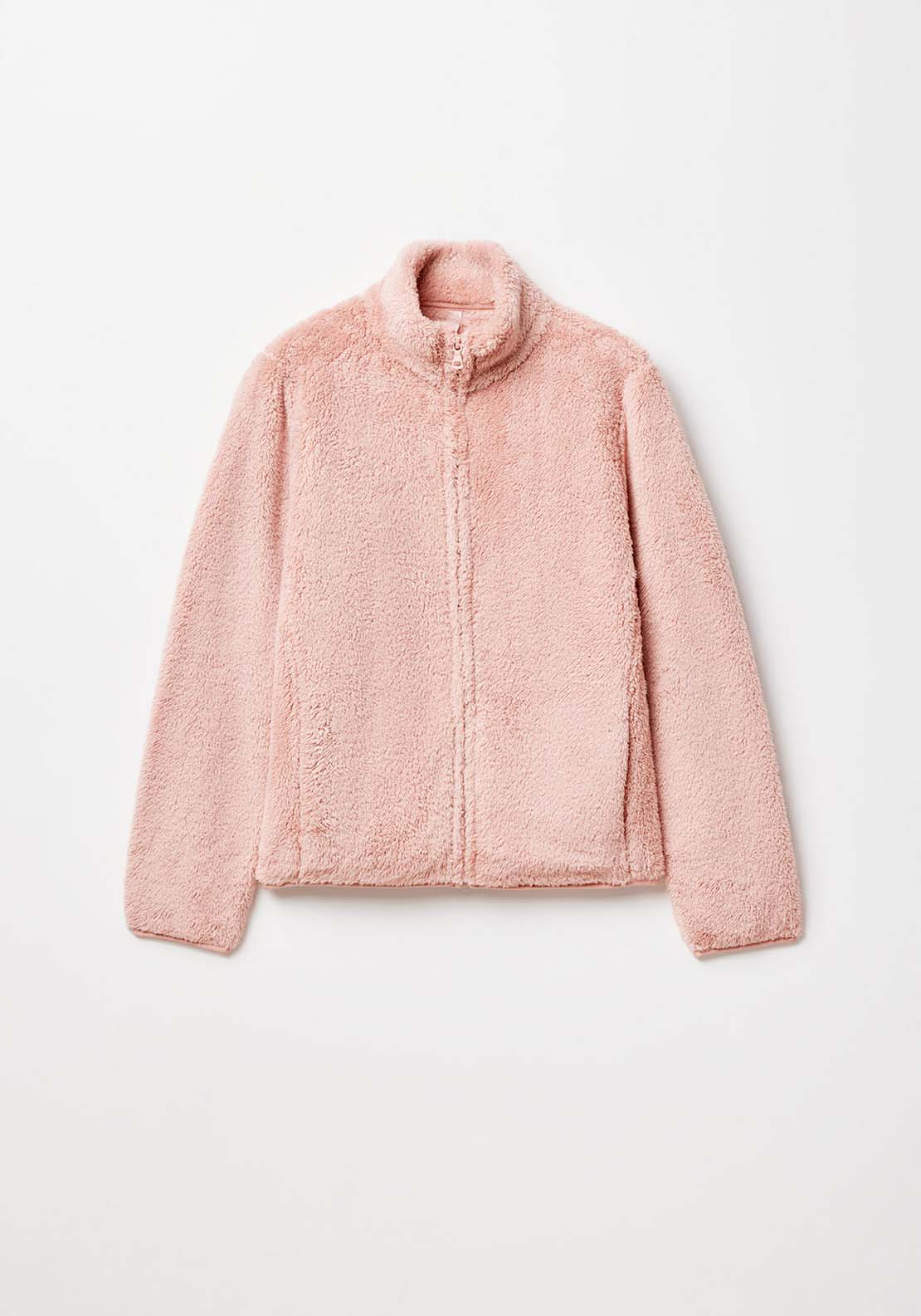 Sfera Plain polar fleece jacket - Pink 6 Shaws Department Stores