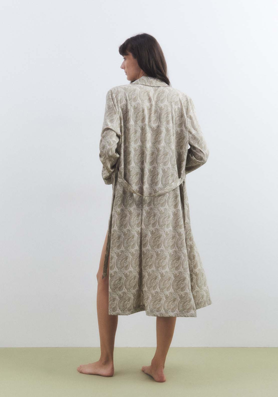Sfera Printed Dressing Gown - Pink 4 Shaws Department Stores