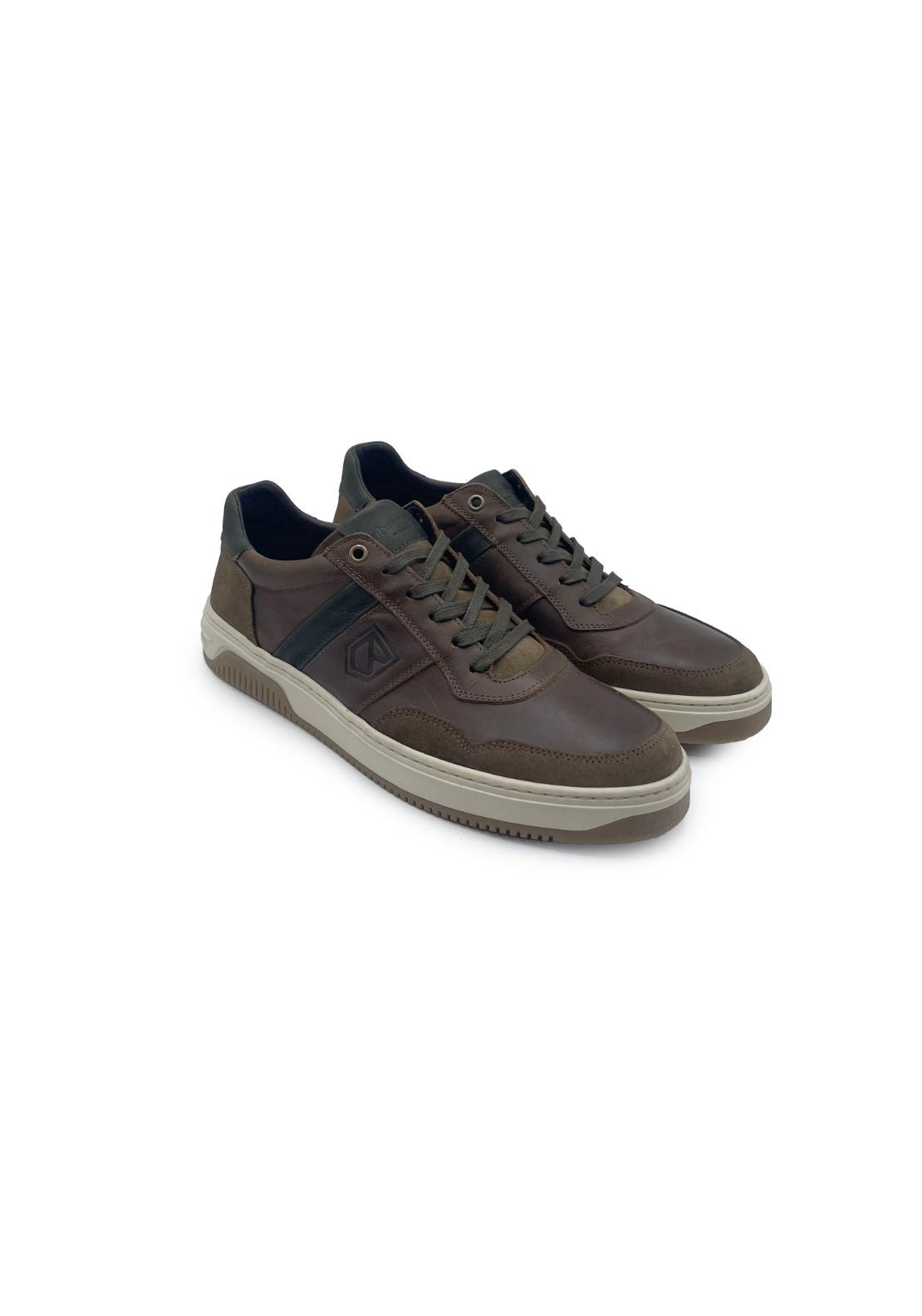 Dubarry Lace Up Dressy Trainer - Brown 3 Shaws Department Stores