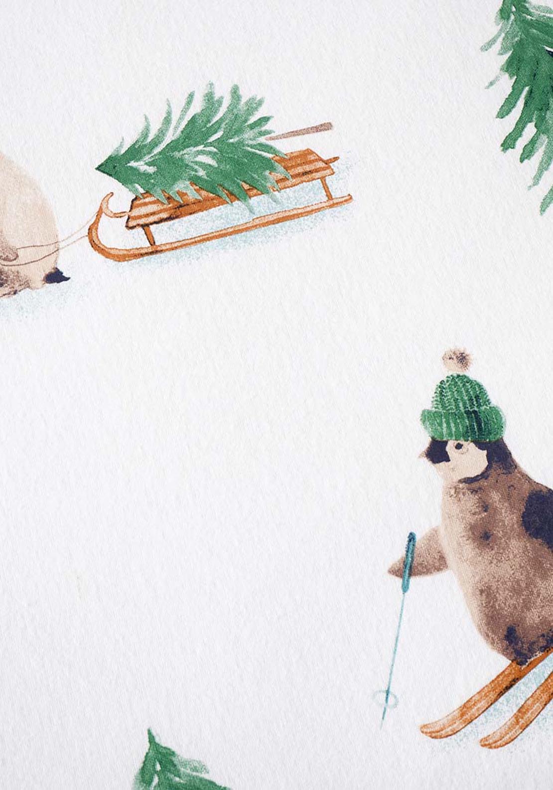 The Home Collection 100% Brushed Cotton Winter Penguins Duvet Cover Set 3 Shaws Department Stores