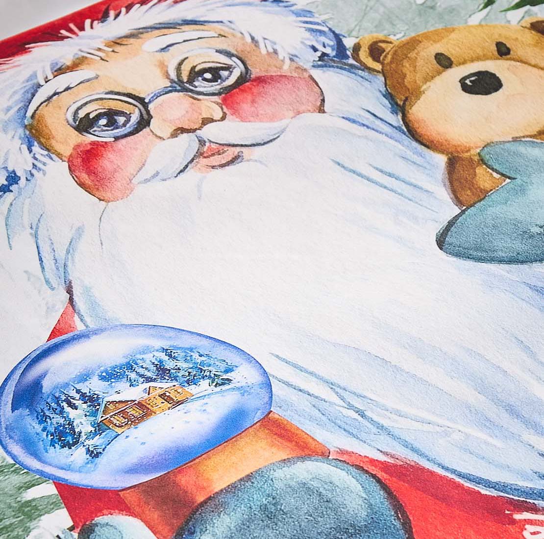 Catherine Lansfield Retro Santa Duvet Cover Set 4 Shaws Department Stores